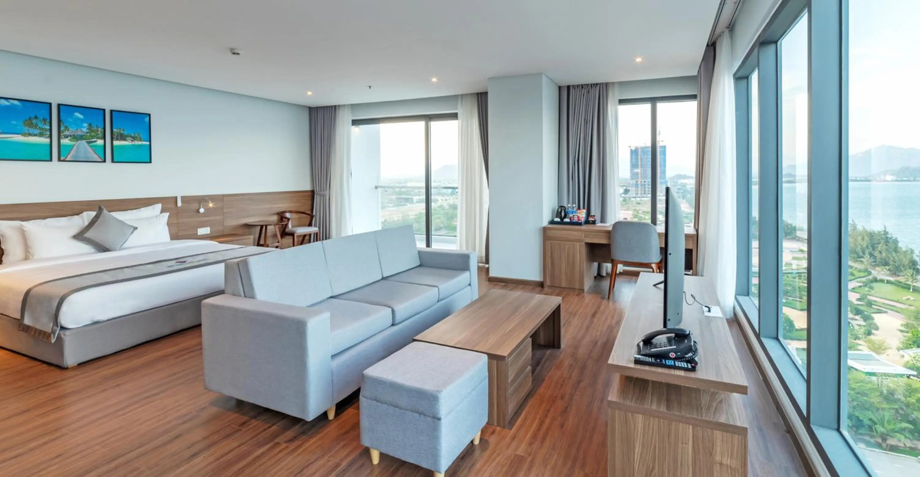 Bedroom in Long Thuan Hotel & Resort