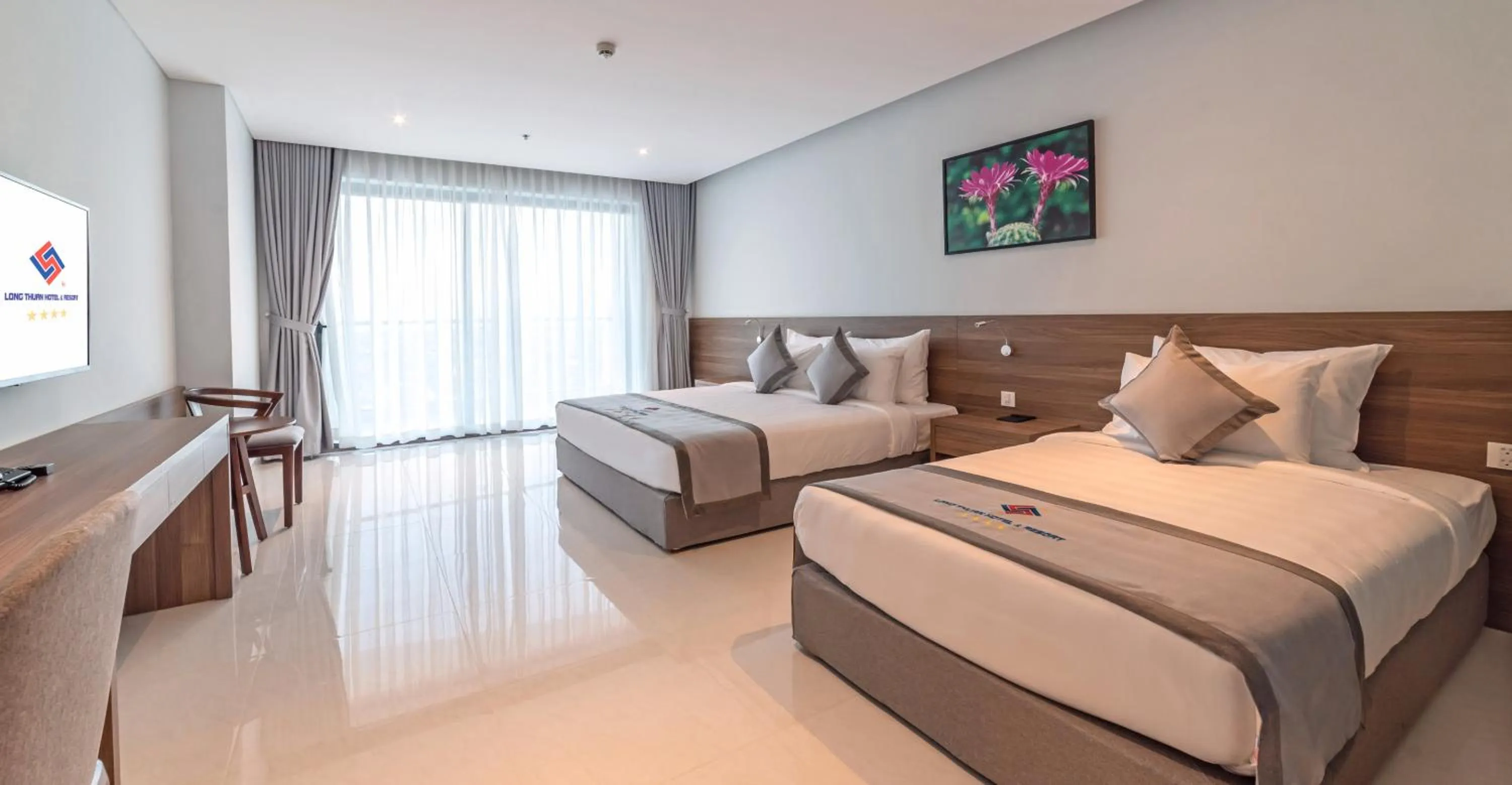 Bedroom in Long Thuan Hotel & Resort