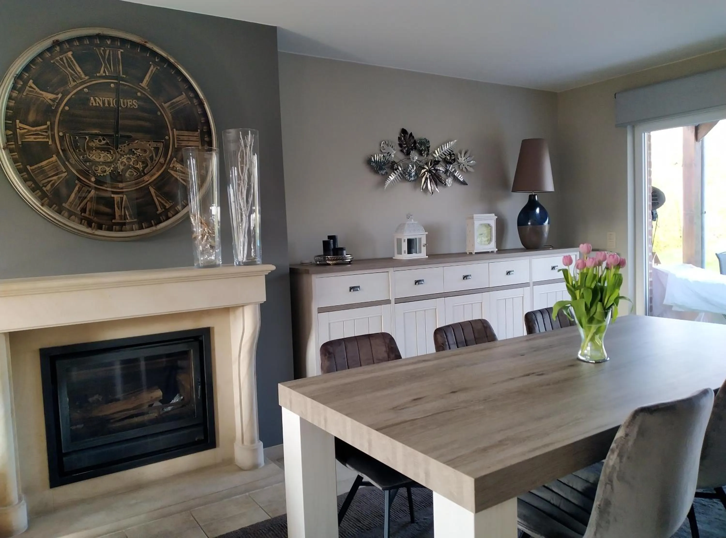Dining area in B&B Le Club de la Source