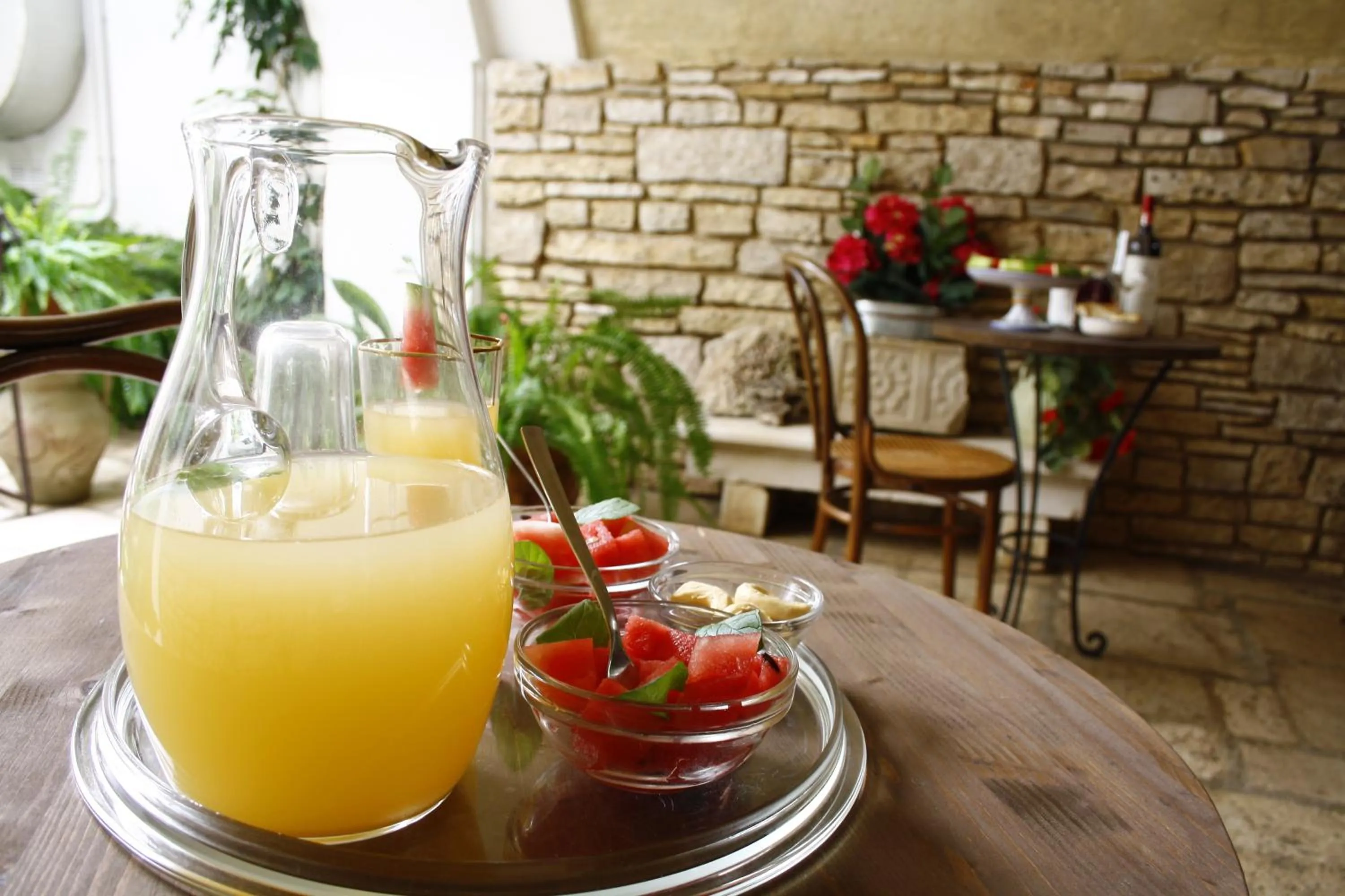 Food and drinks in Malandrì B&B