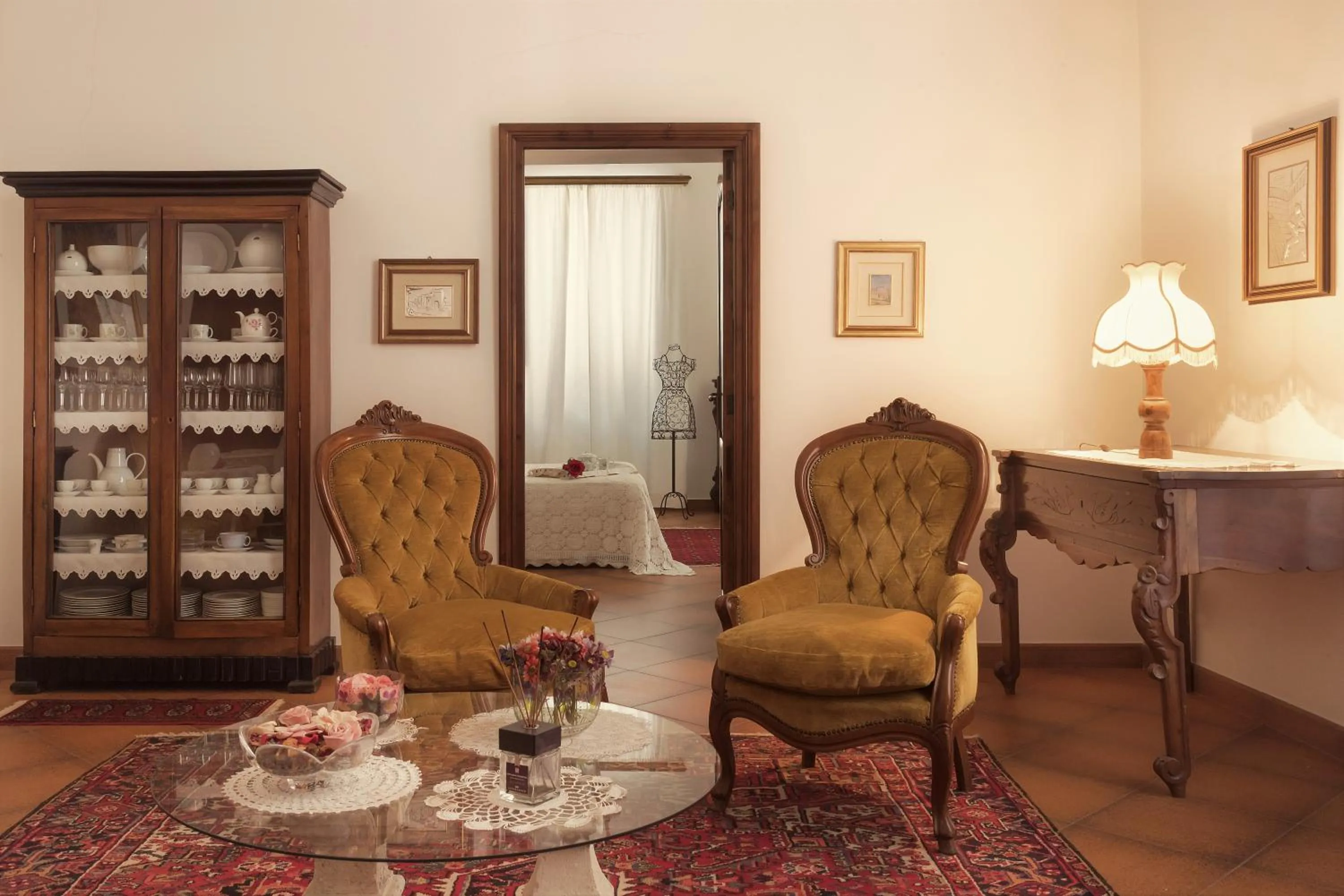 Decorative detail in Malandrì B&B