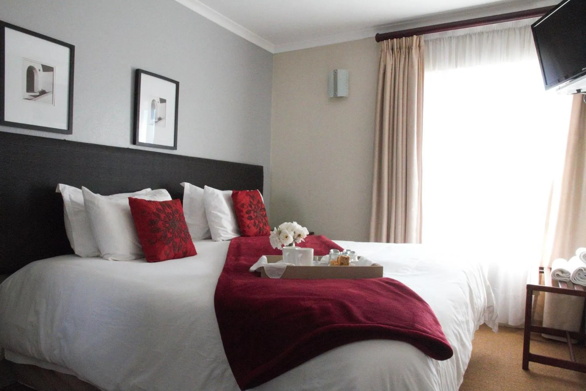 Bedroom in Grasslands Conference and Wedding Venue