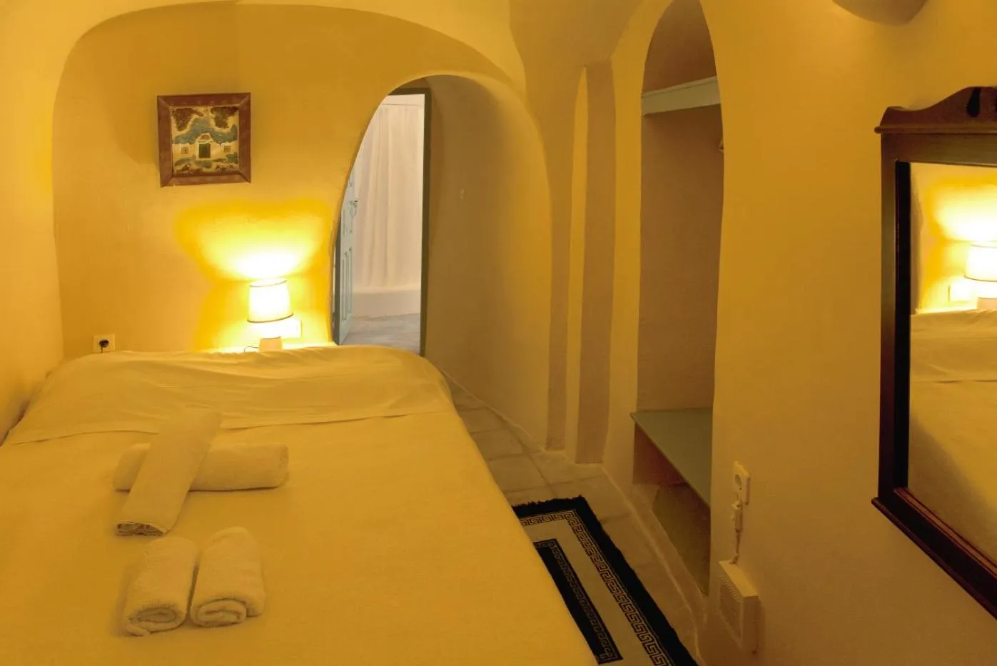 Bed in Zoe Aegeas Traditional houses