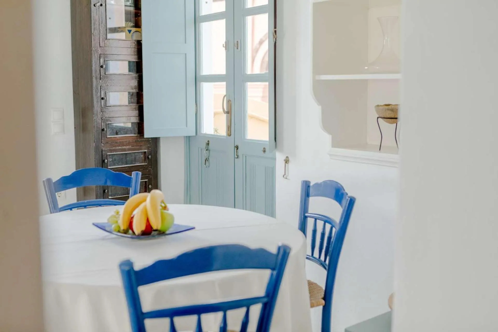 Kitchen or kitchenette in Zoe Aegeas Traditional houses