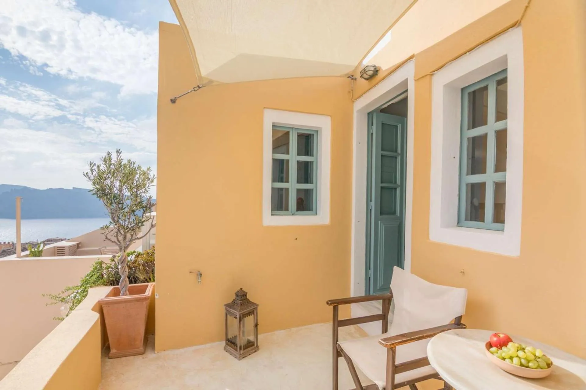 Patio in Zoe Aegeas Traditional houses