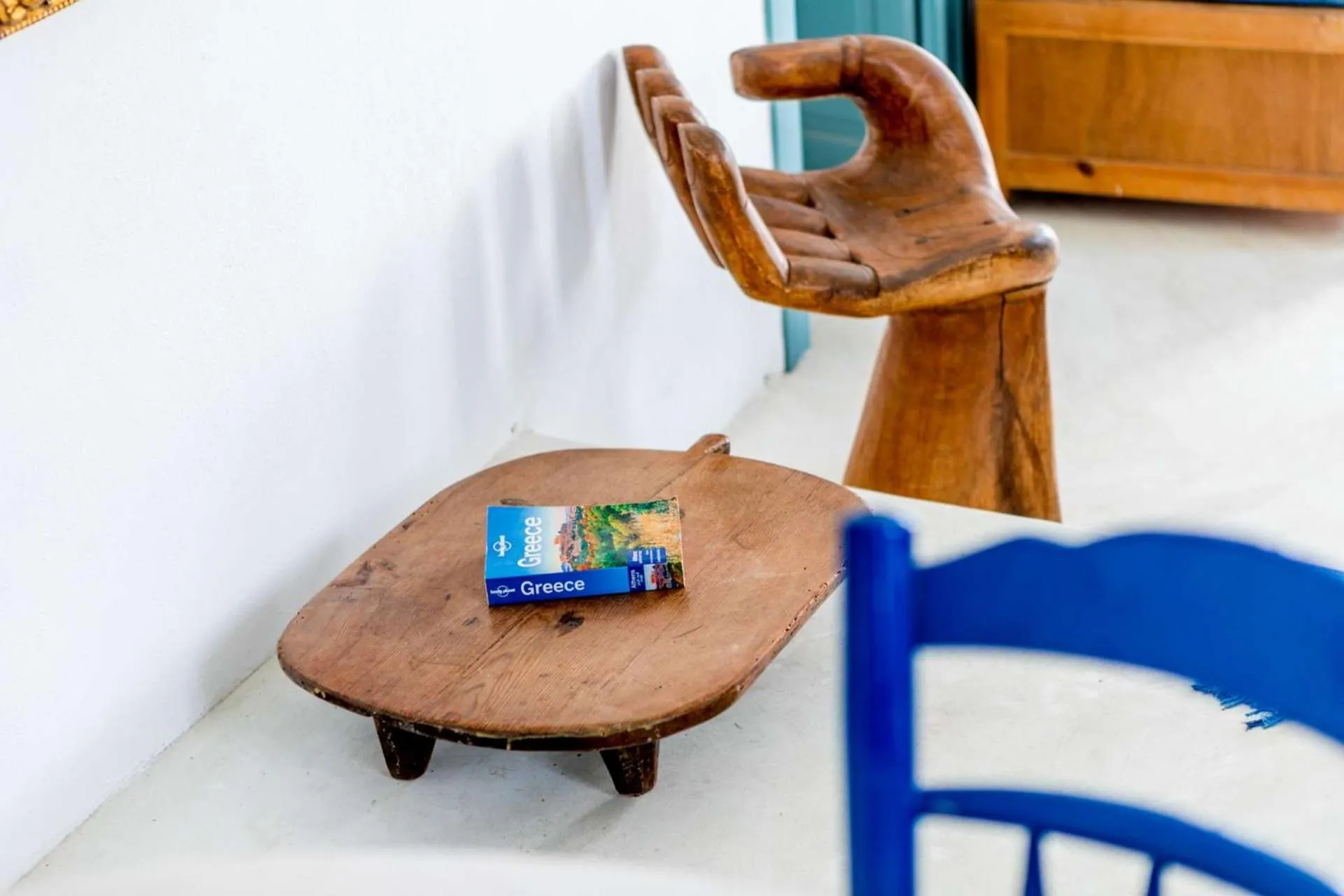 Library in Zoe Aegeas Traditional houses