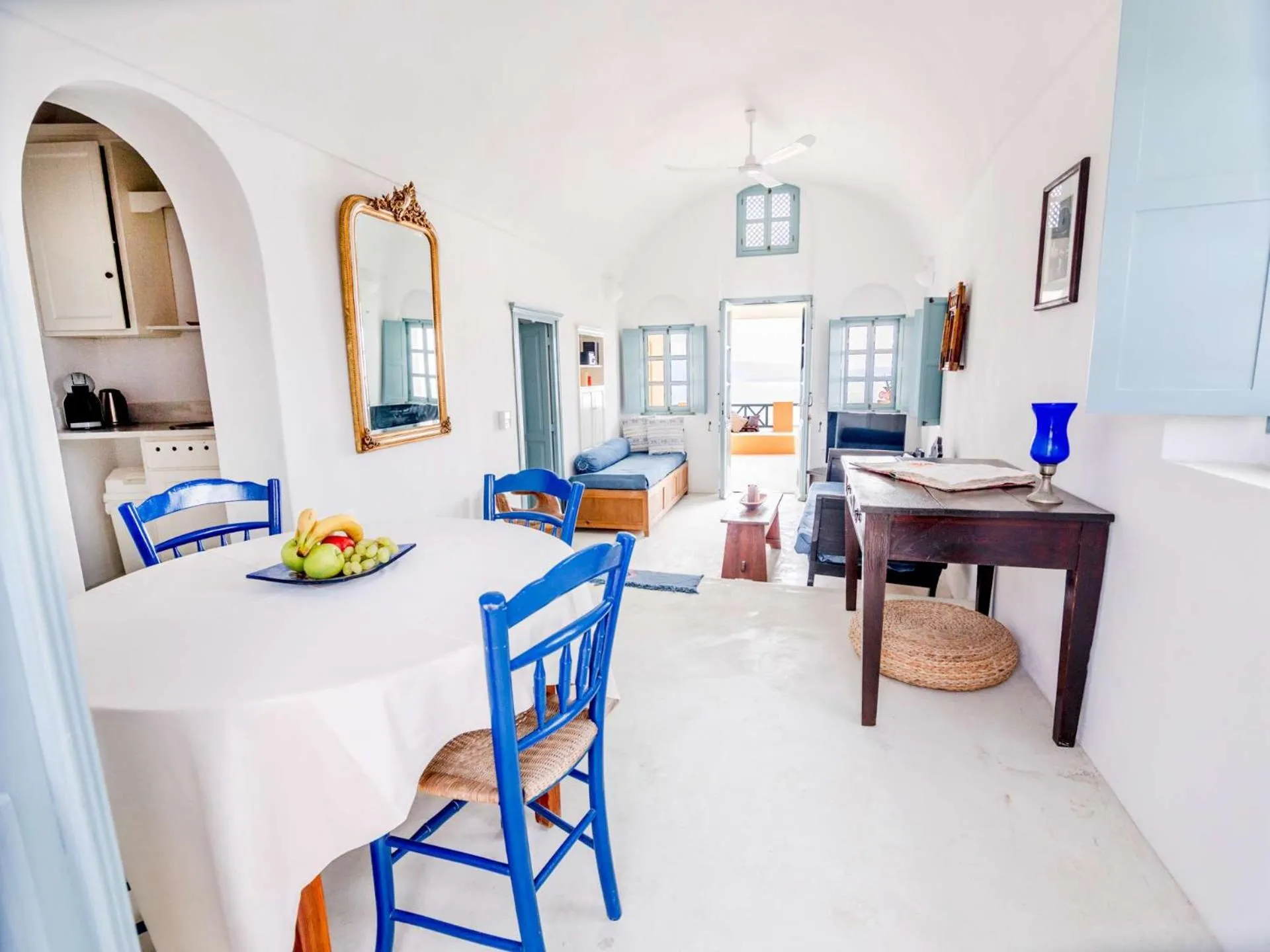 Living room in Zoe Aegeas Traditional houses