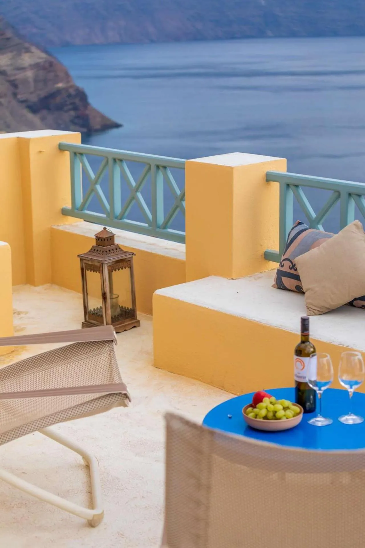 Patio in Zoe Aegeas Traditional houses