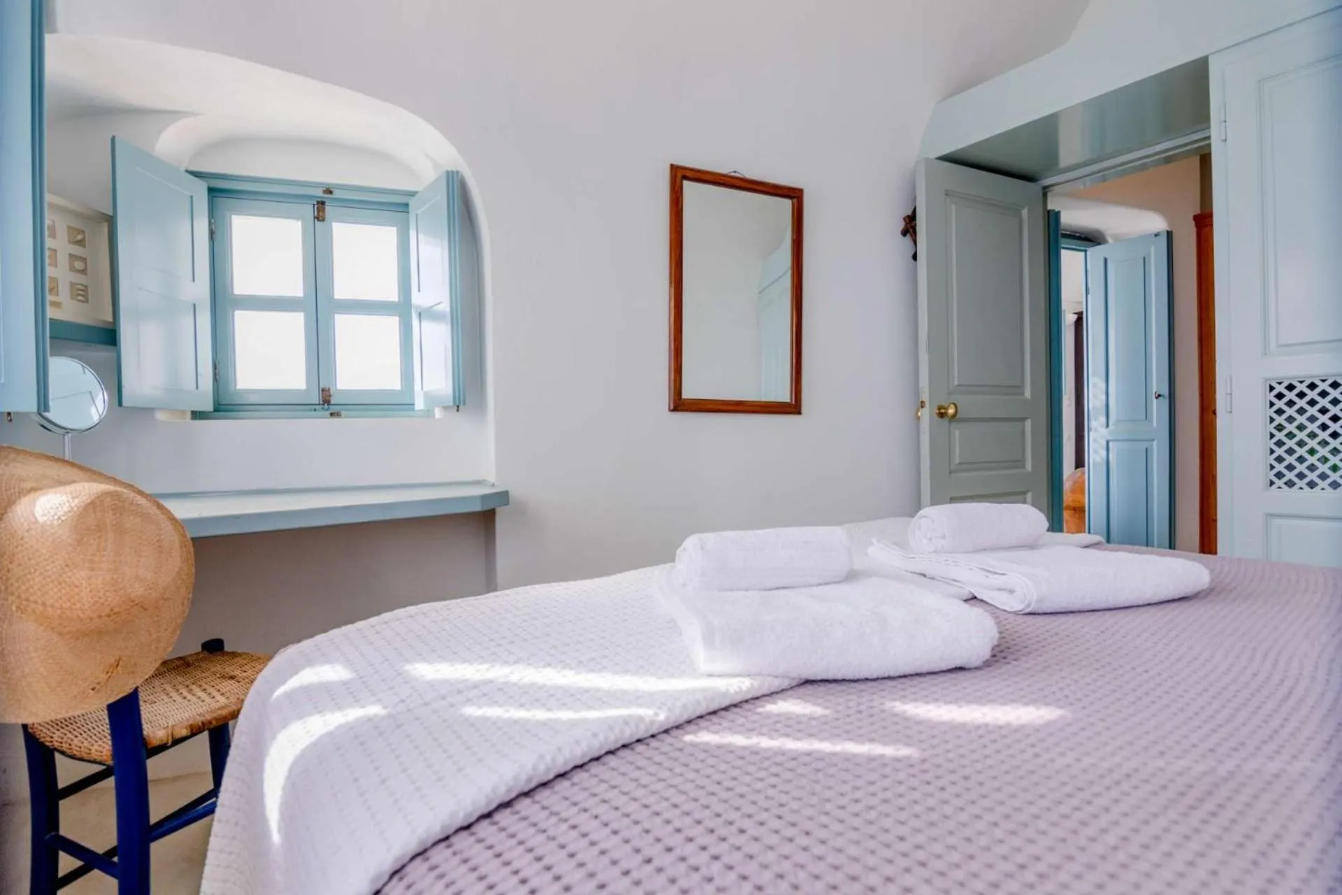 Bed in Zoe Aegeas Traditional houses