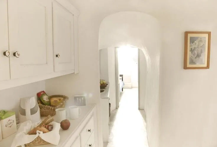 Kitchen or kitchenette in Zoe Aegeas Traditional houses