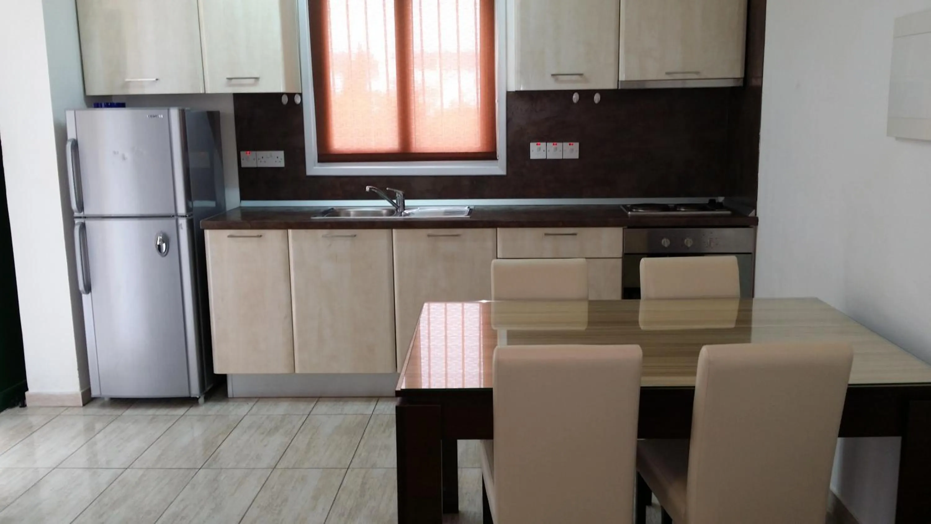 Kitchen or kitchenette in Agrino Hotel Apartments