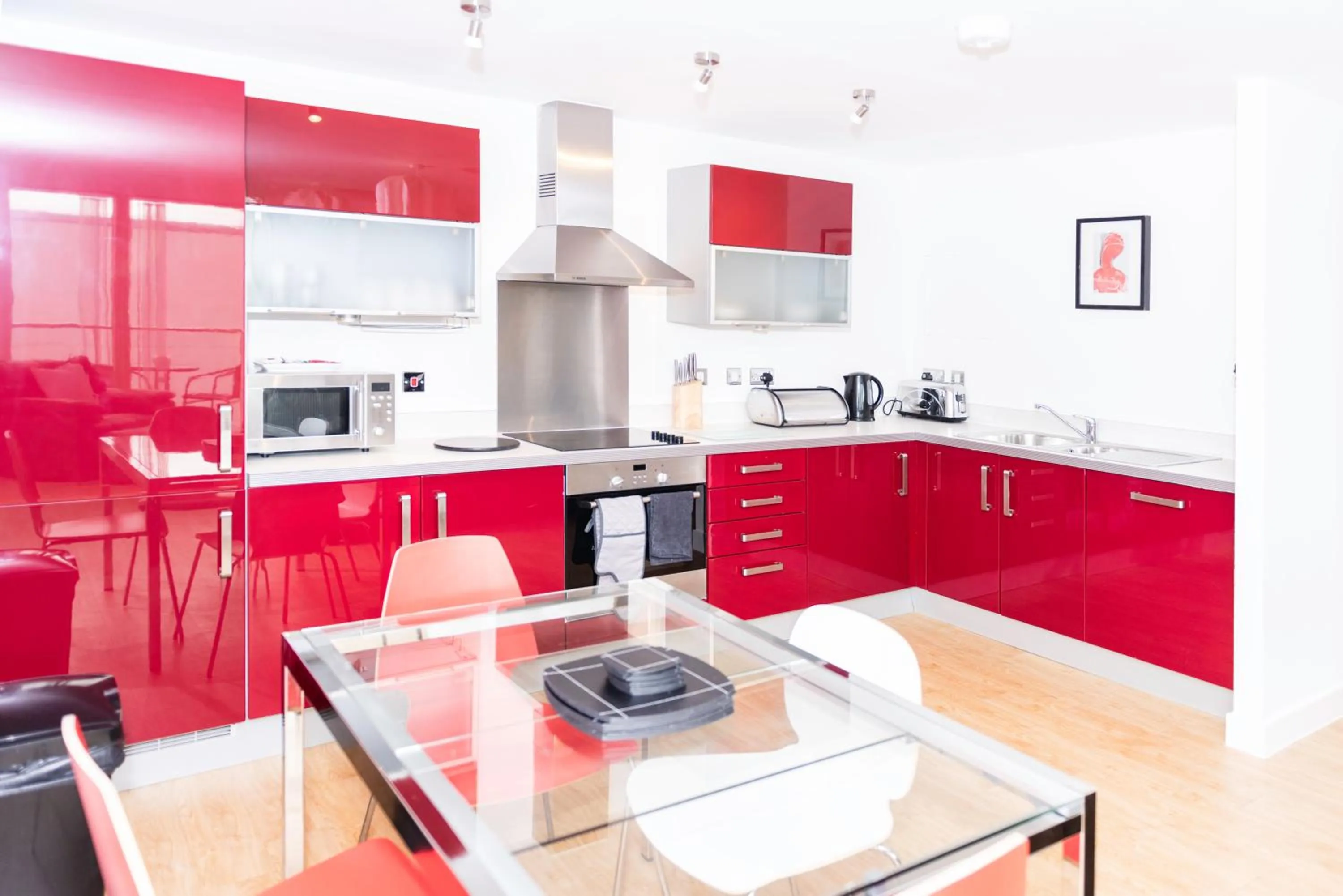 Kitchen or kitchenette in City Stay Apartments - Vizion