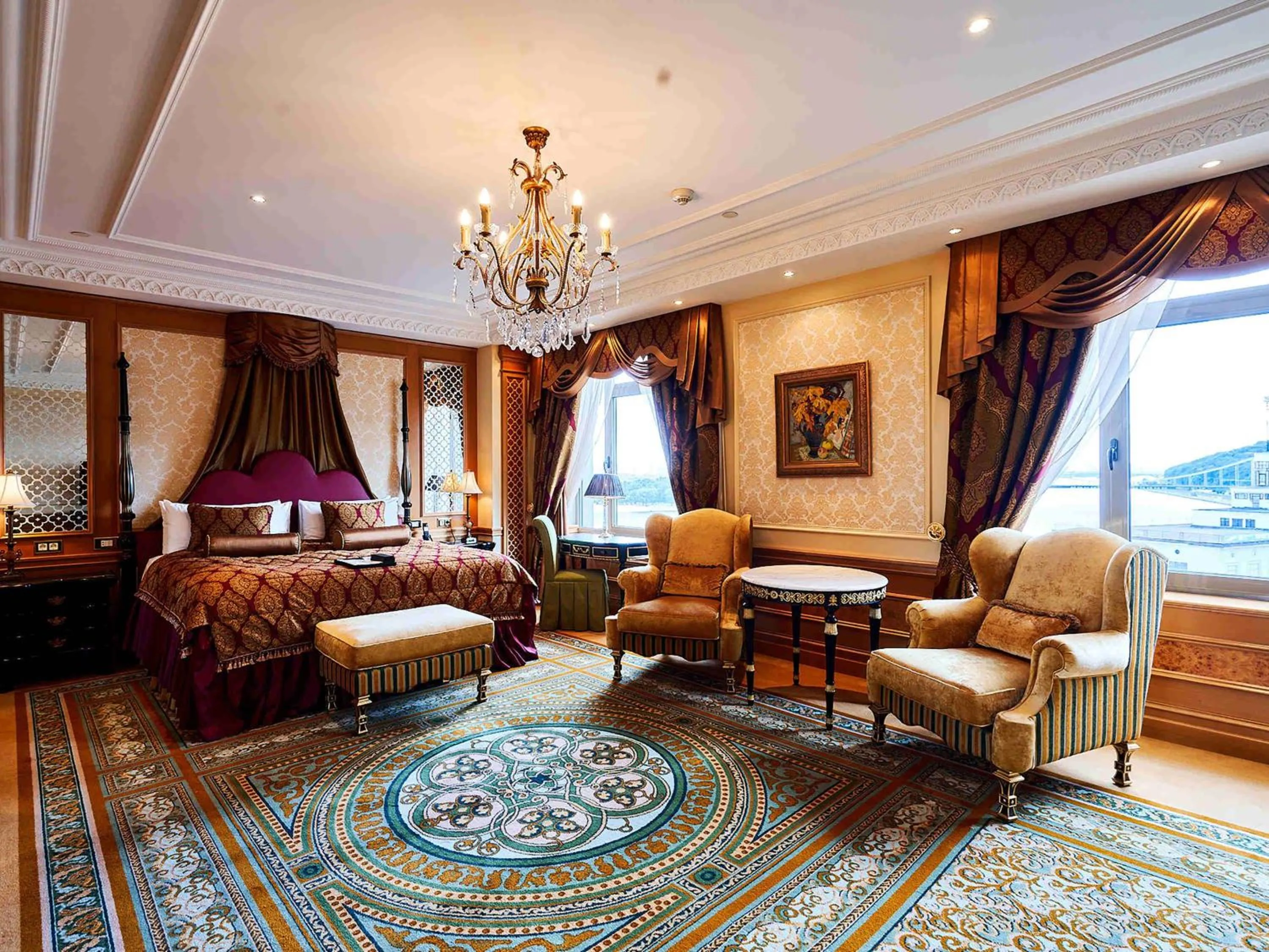 Presidential Suite King in Fairmont Grand Hotel Kyiv
