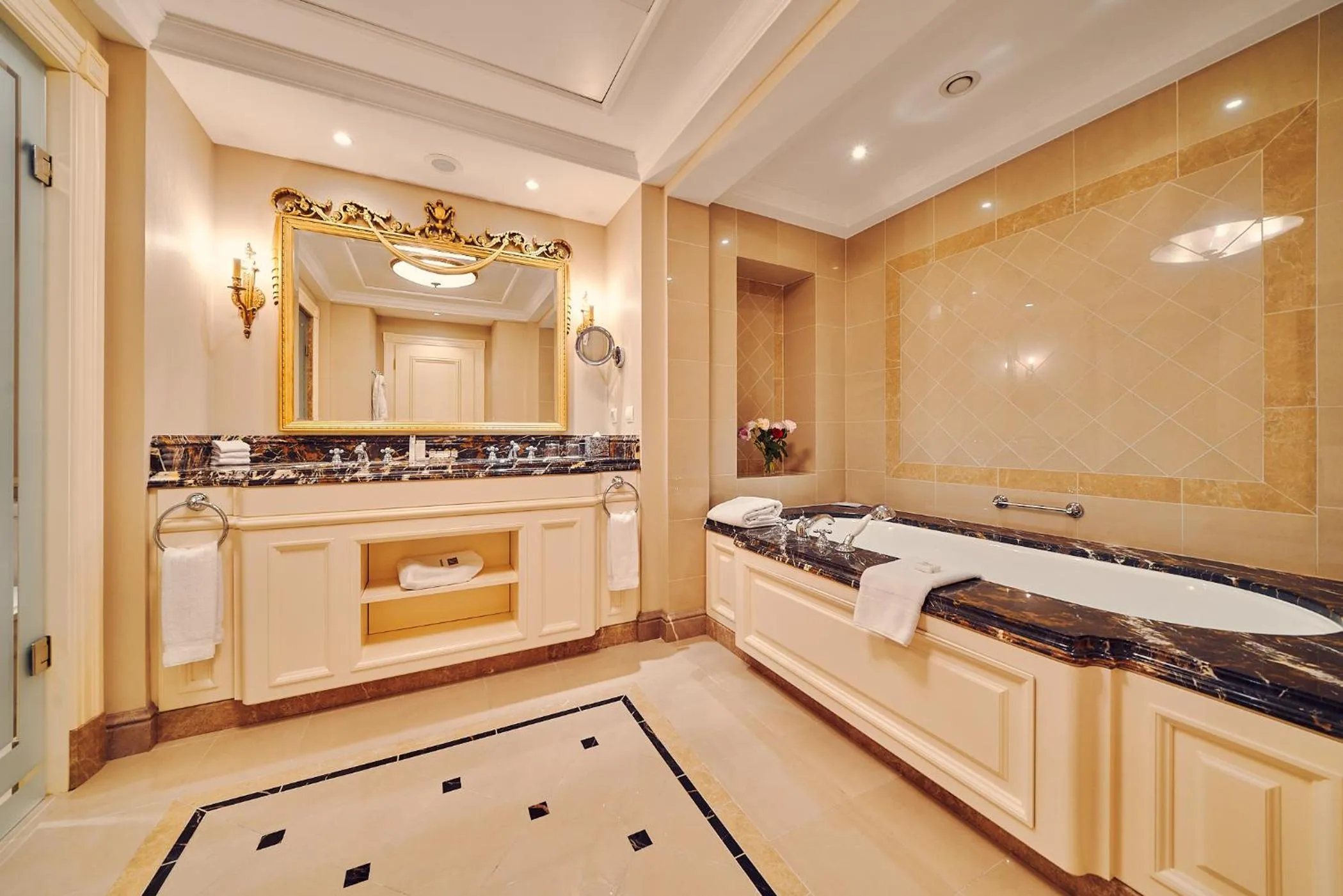 Bathroom in Fairmont Grand Hotel Kyiv
