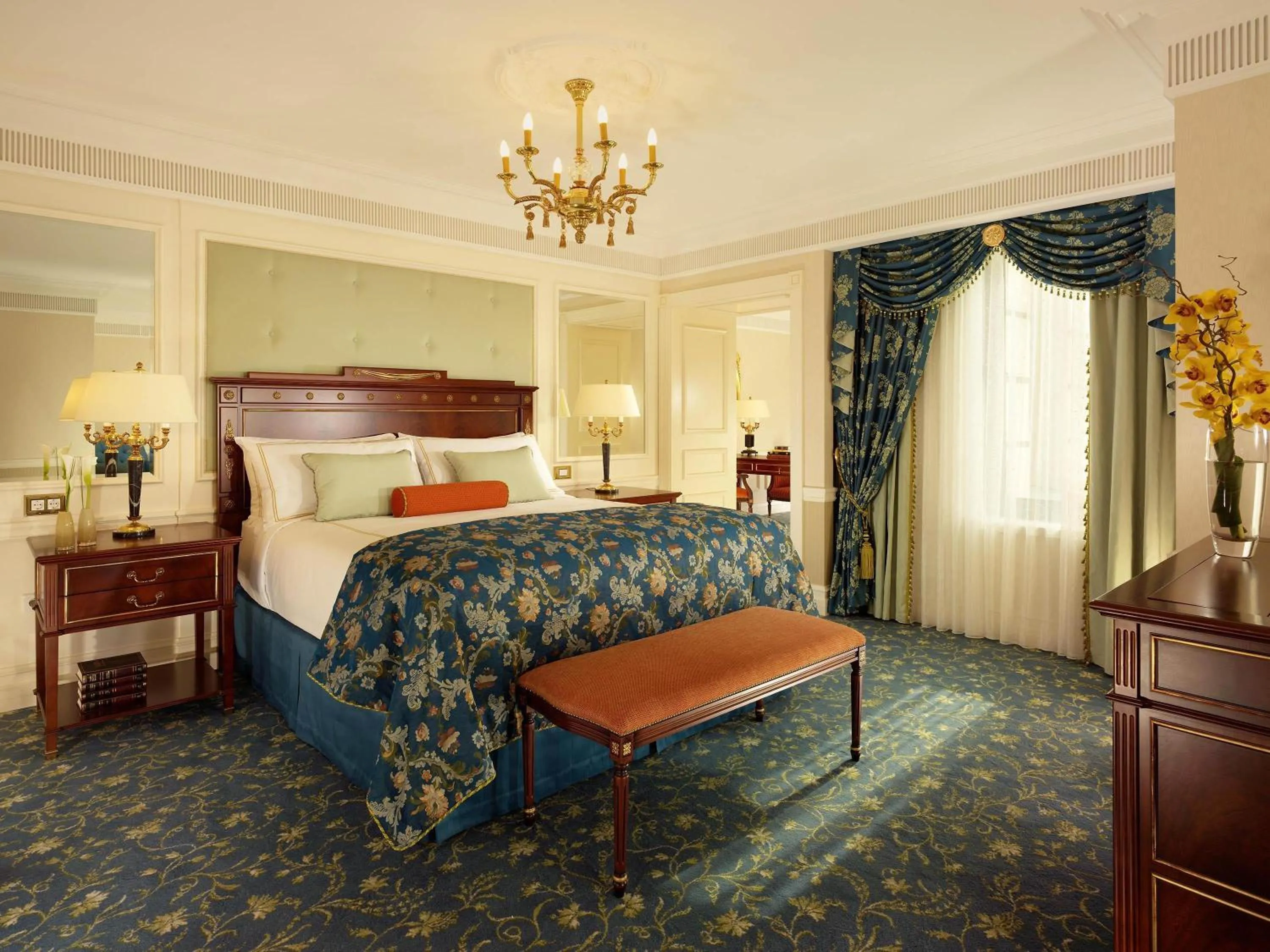 One-Bedroom King Suite with River View in Fairmont Grand Hotel Kyiv
