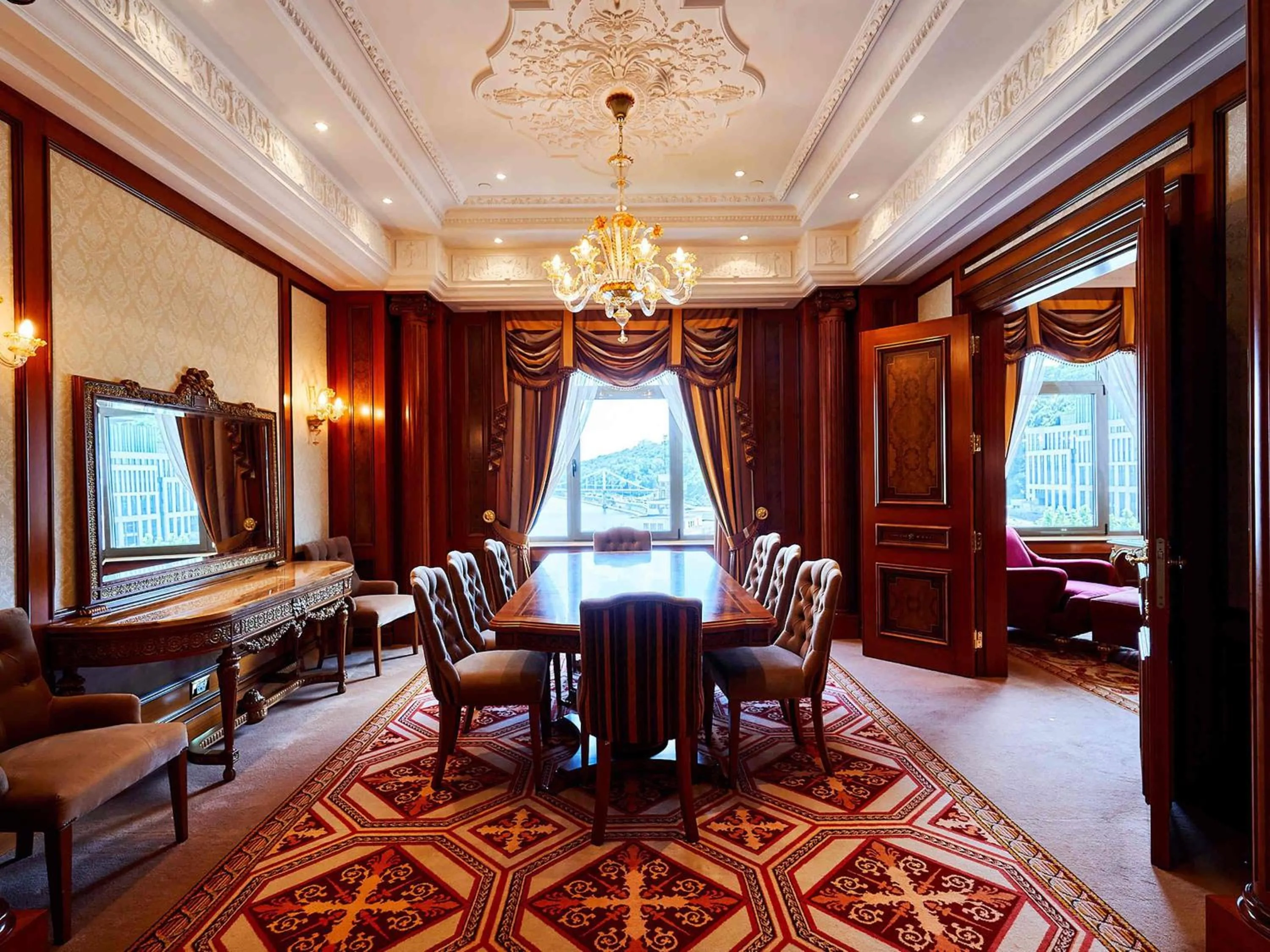 Bedroom in Fairmont Grand Hotel Kyiv