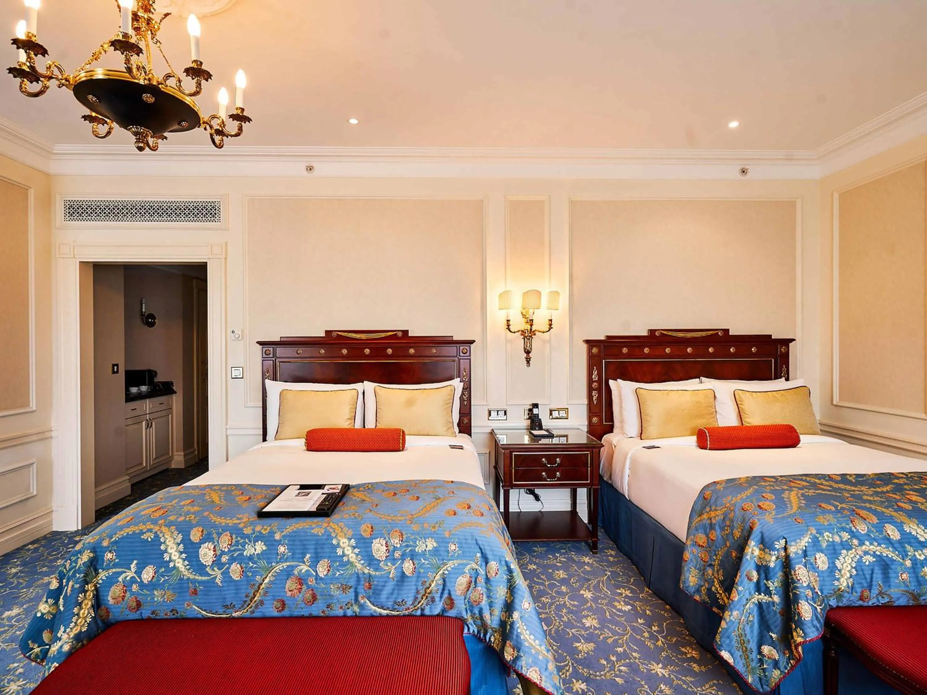 Bedroom, Bed in Fairmont Grand Hotel Kyiv