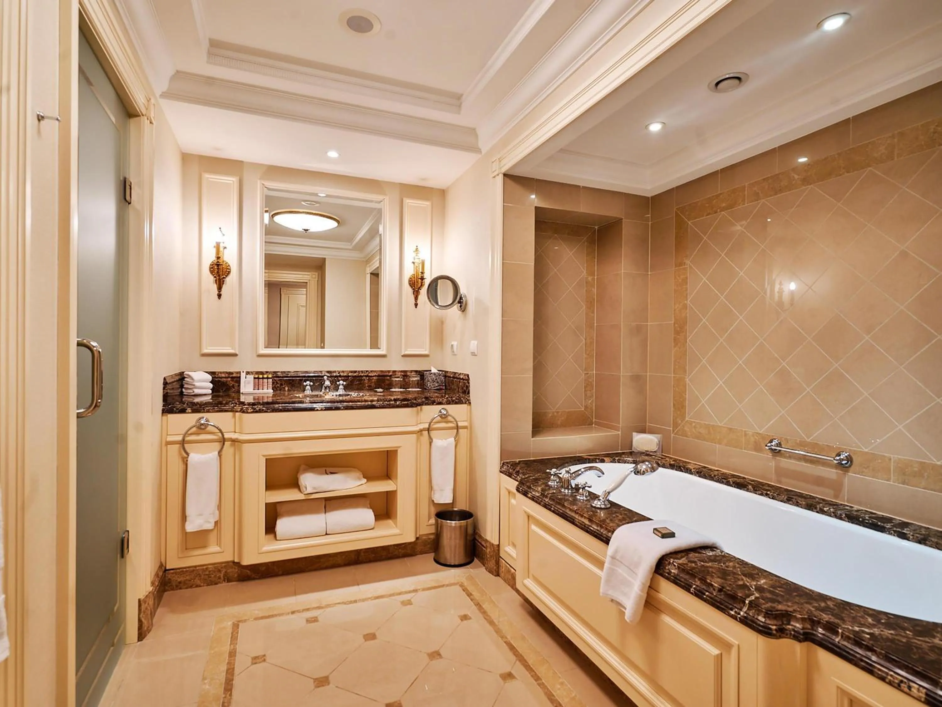 Fairmont Queen Atrium Room with Two Queen Beds in Fairmont Grand Hotel Kyiv