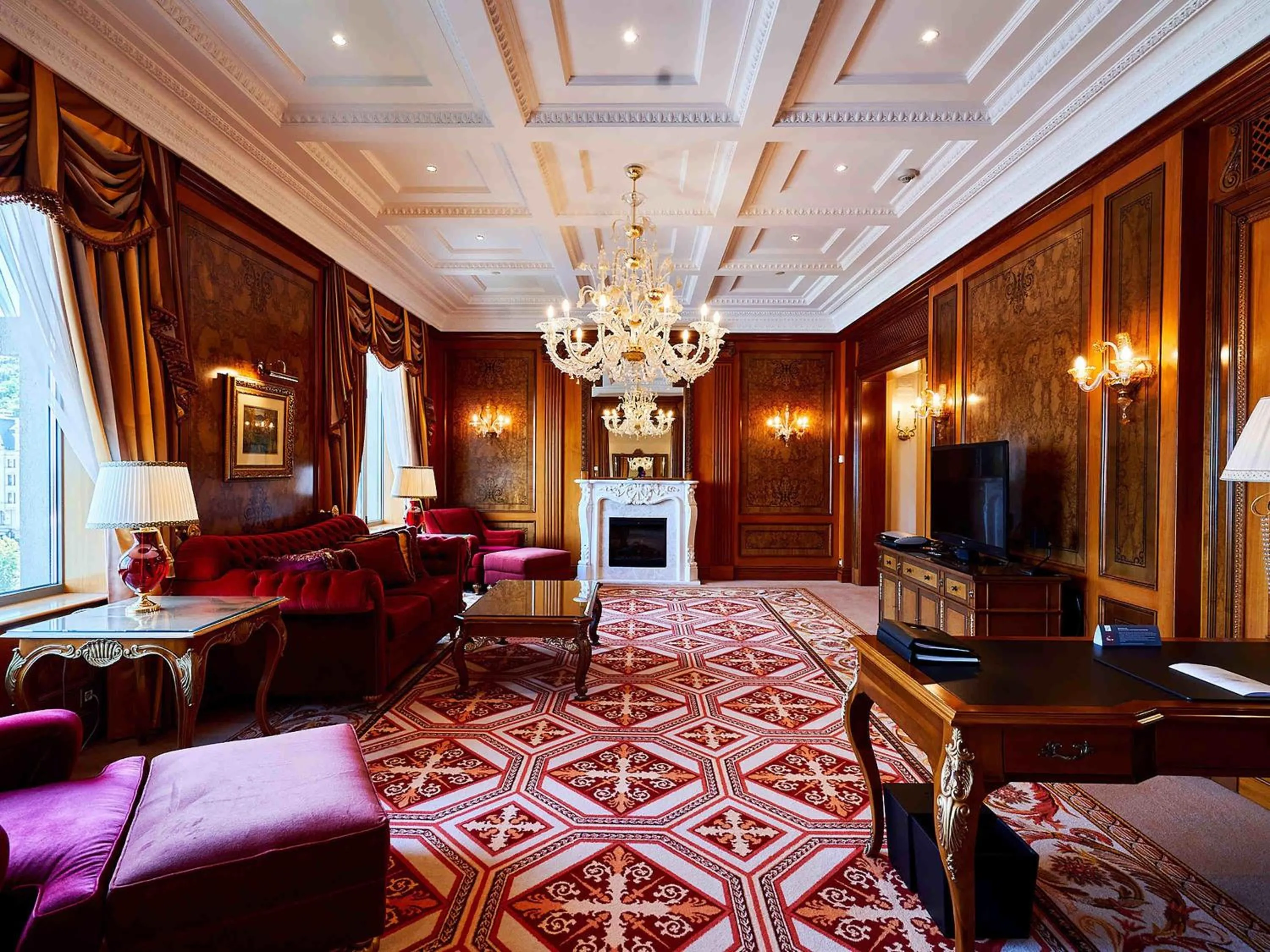 Bedroom in Fairmont Grand Hotel Kyiv