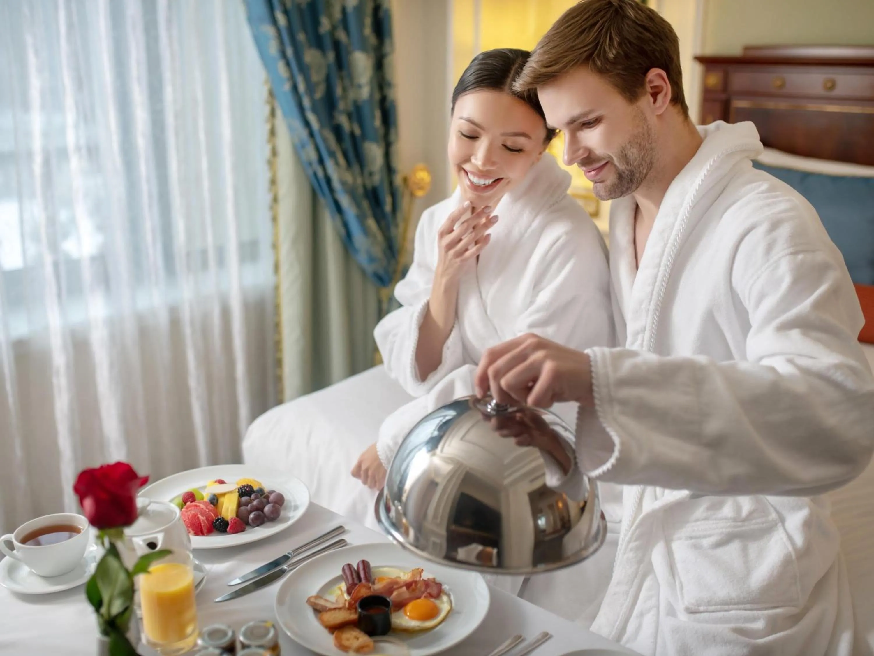 Breakfast in Fairmont Grand Hotel Kyiv