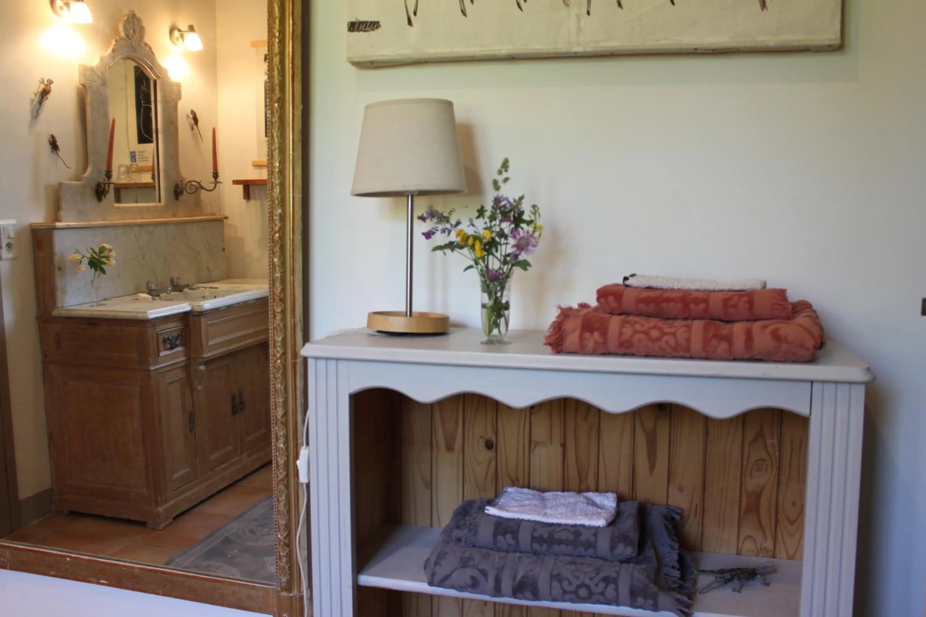 Bathroom in Domaine de Manteau-Bleu