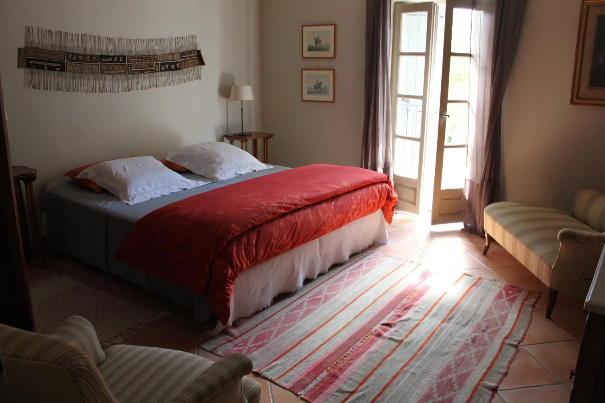 Bedroom, Bed in Domaine de Manteau-Bleu