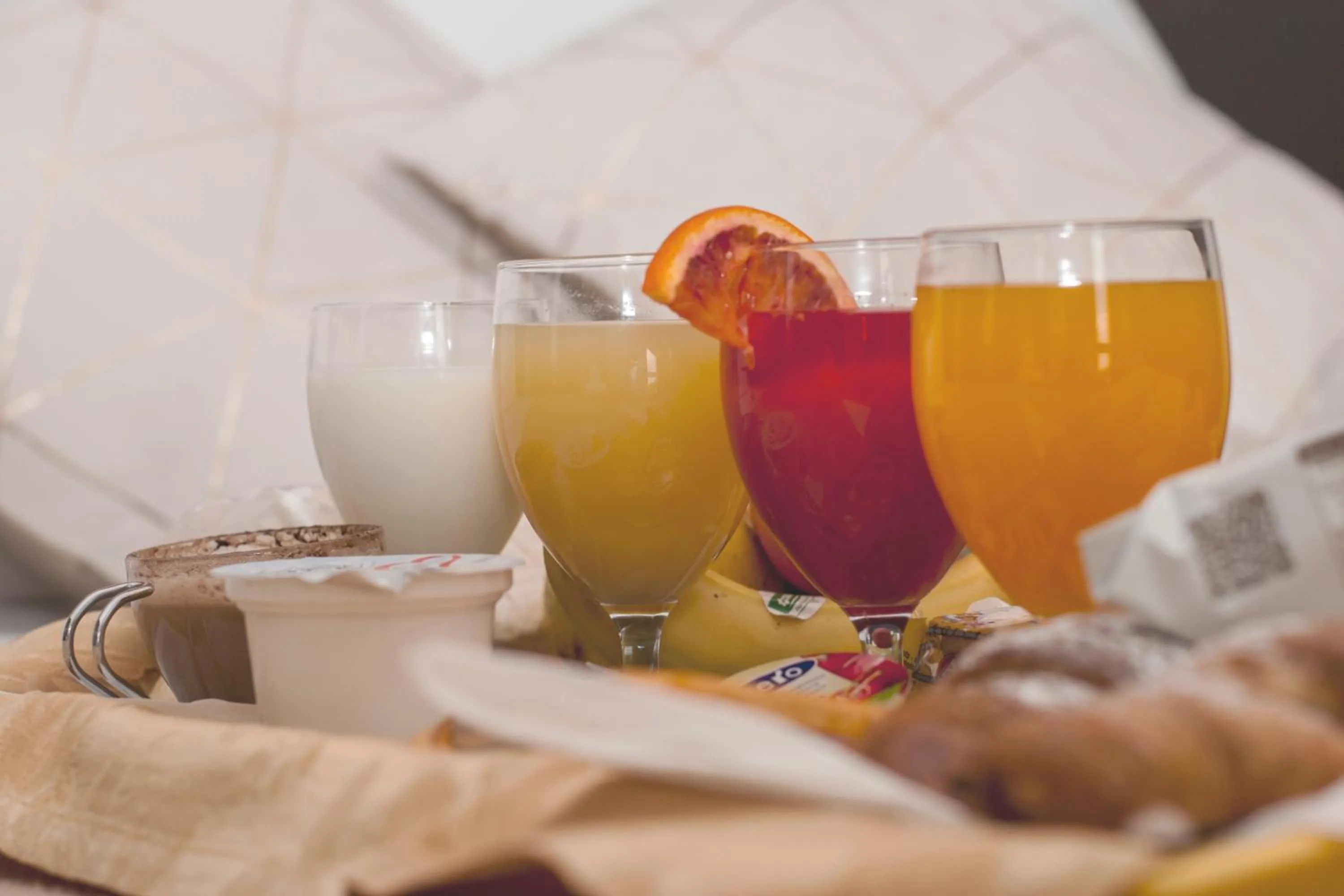 Food and drinks in Vercelli Palace Hotel