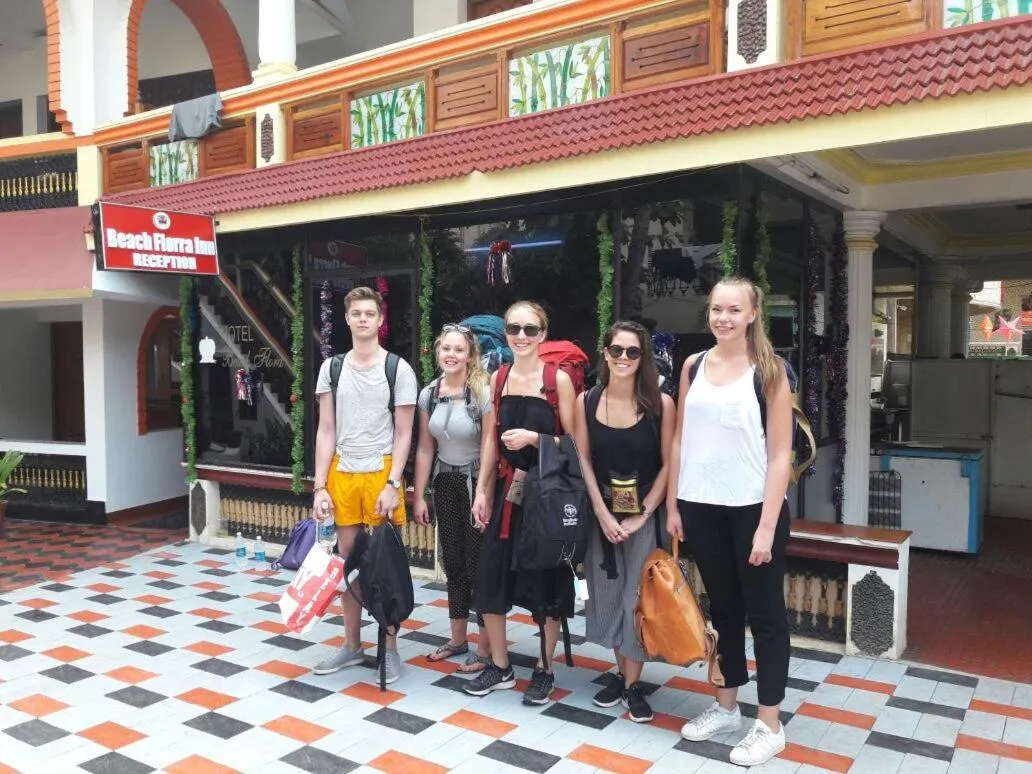 group of guests in Beach Florra Inn