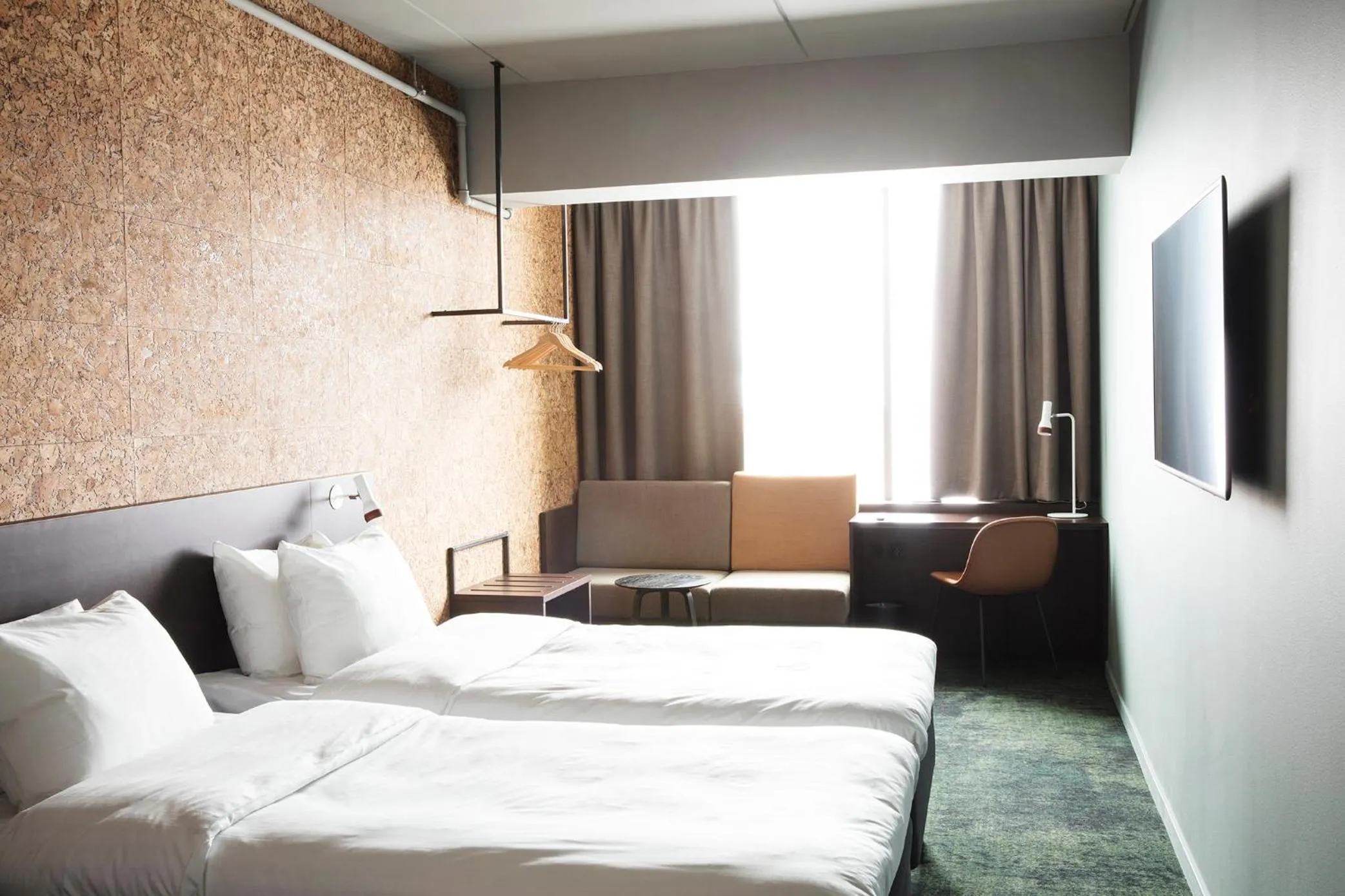 Bed in Comfort Hotel Kista