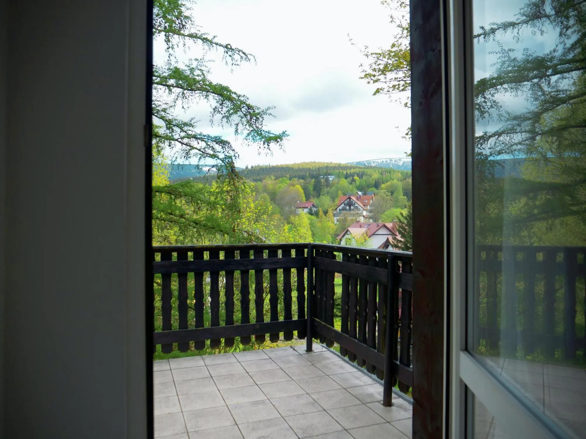 Balcony/Terrace in Stokrotka Natura Tour
