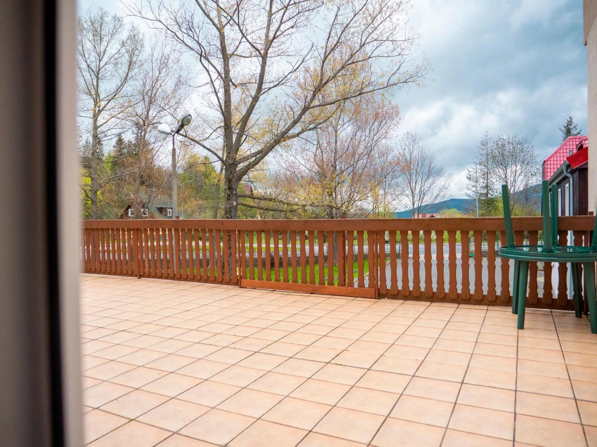 Balcony/Terrace in Stokrotka Natura Tour