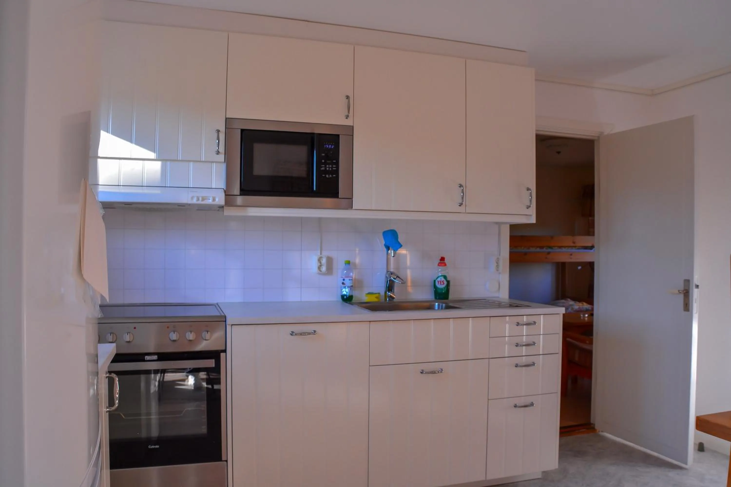 Kitchen or kitchenette in Älvdalens Camping