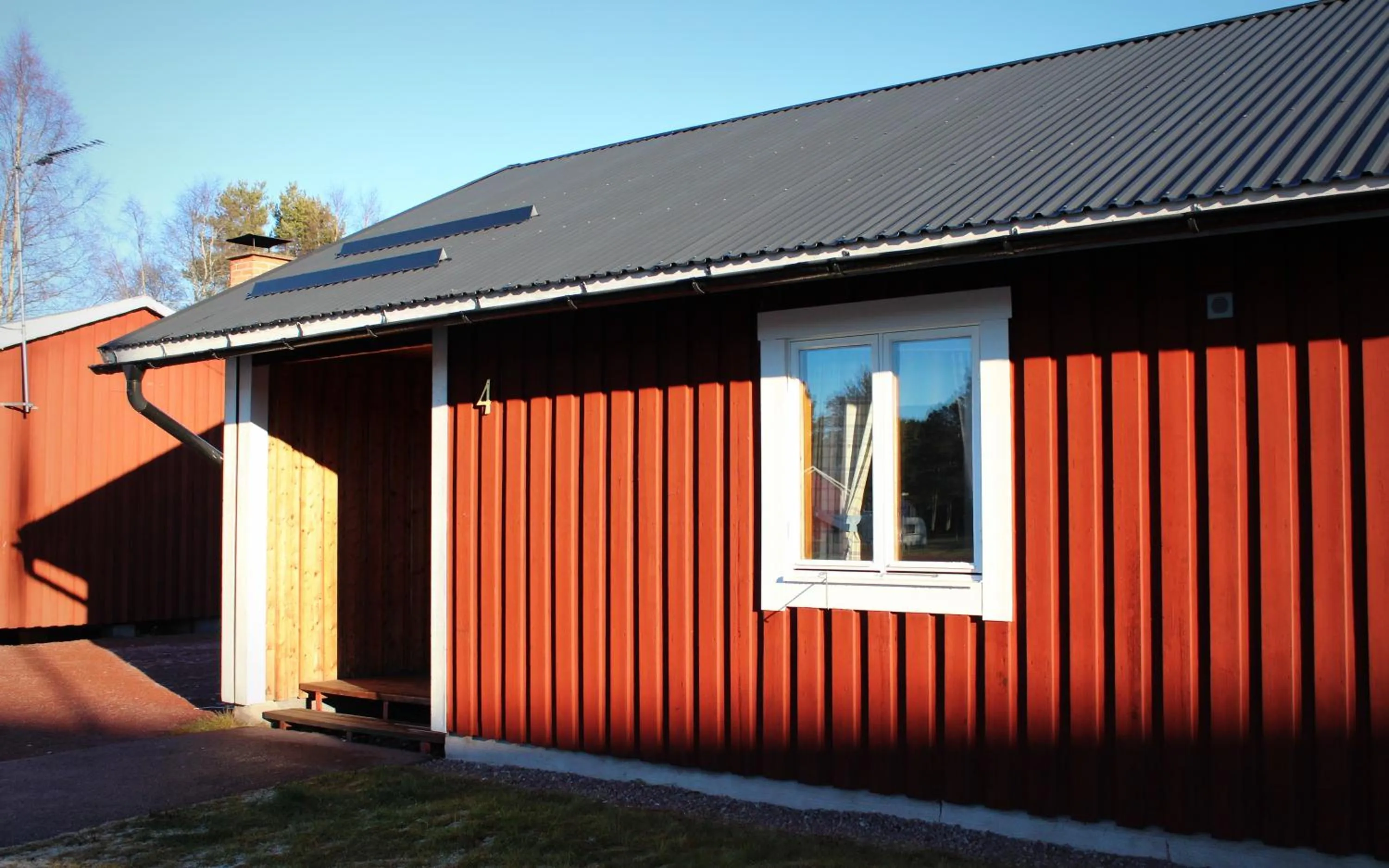 Property building in Älvdalens Camping