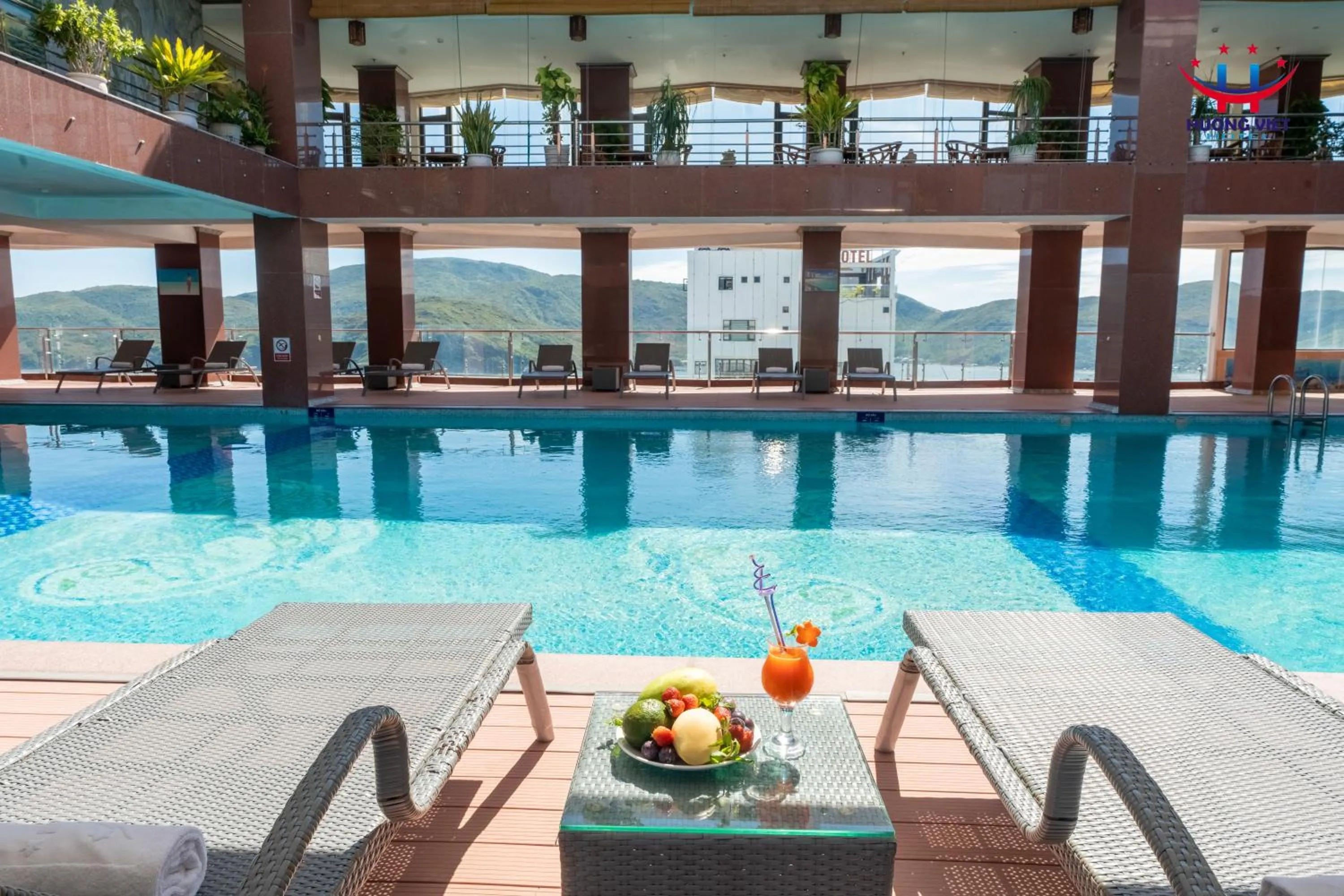 Swimming pool in Huong Viet Hotel Quy Nhon - Beachfront