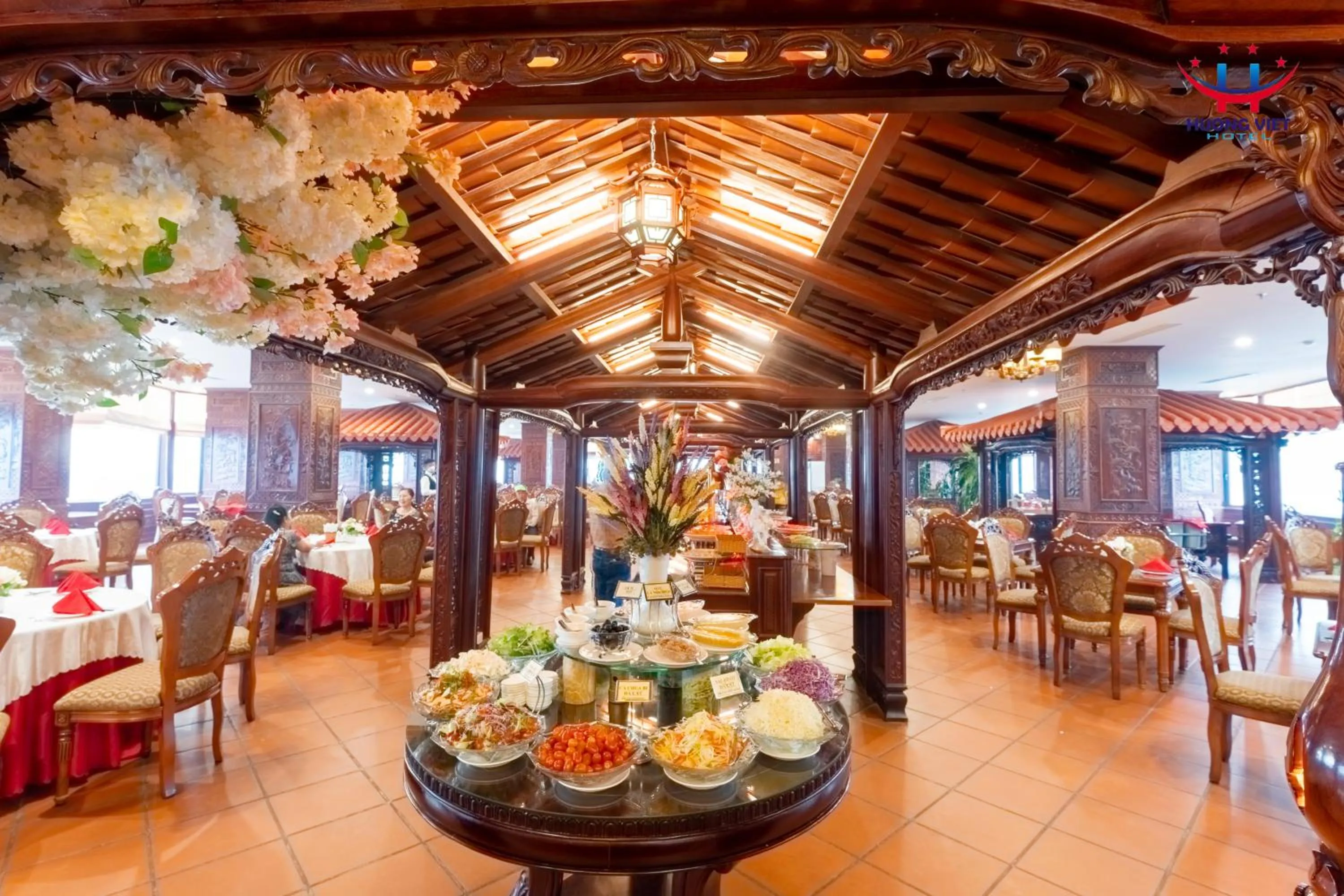 Buffet breakfast in Huong Viet Hotel Quy Nhon - Beachfront