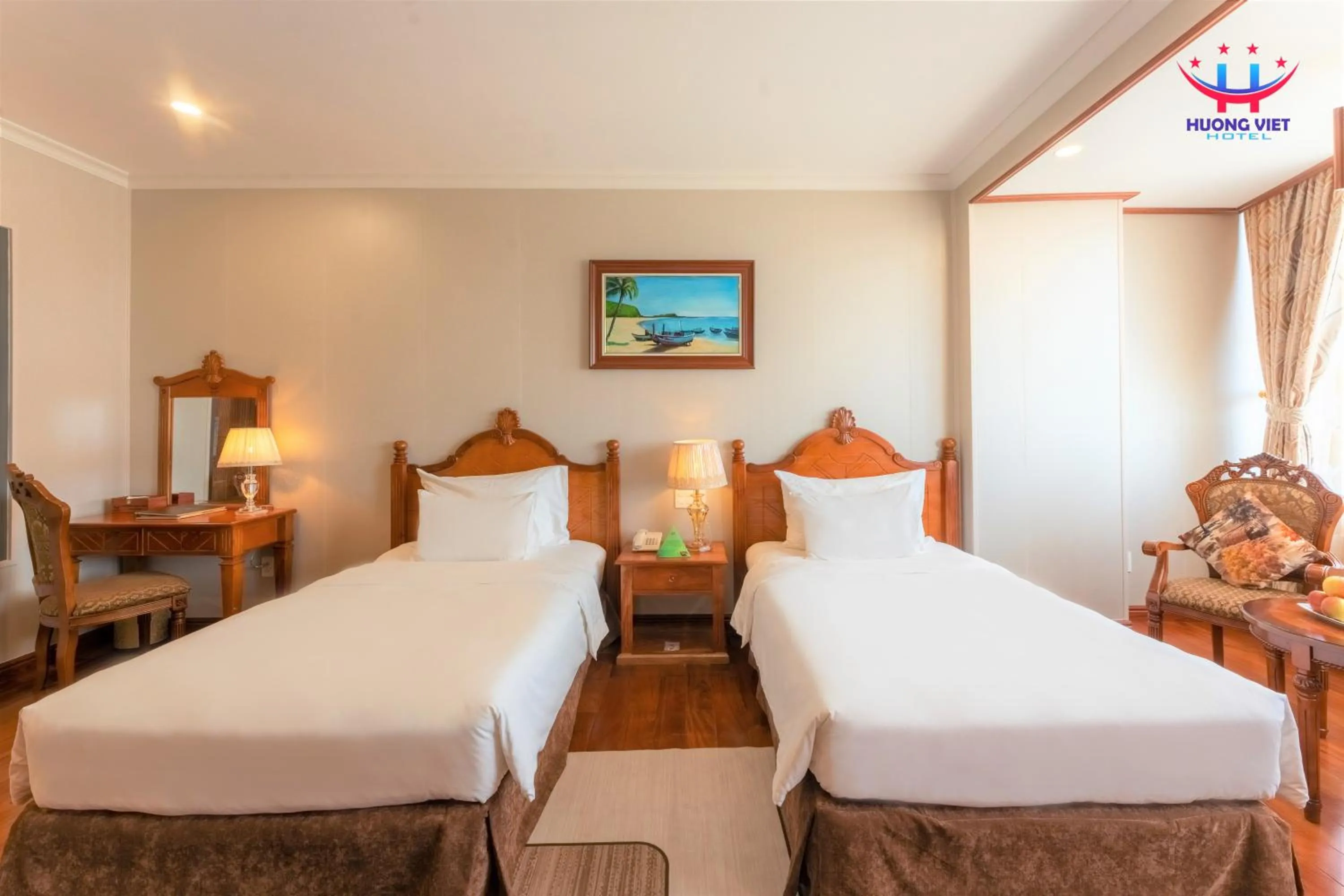 Bed in Huong Viet Hotel Quy Nhon - Beachfront