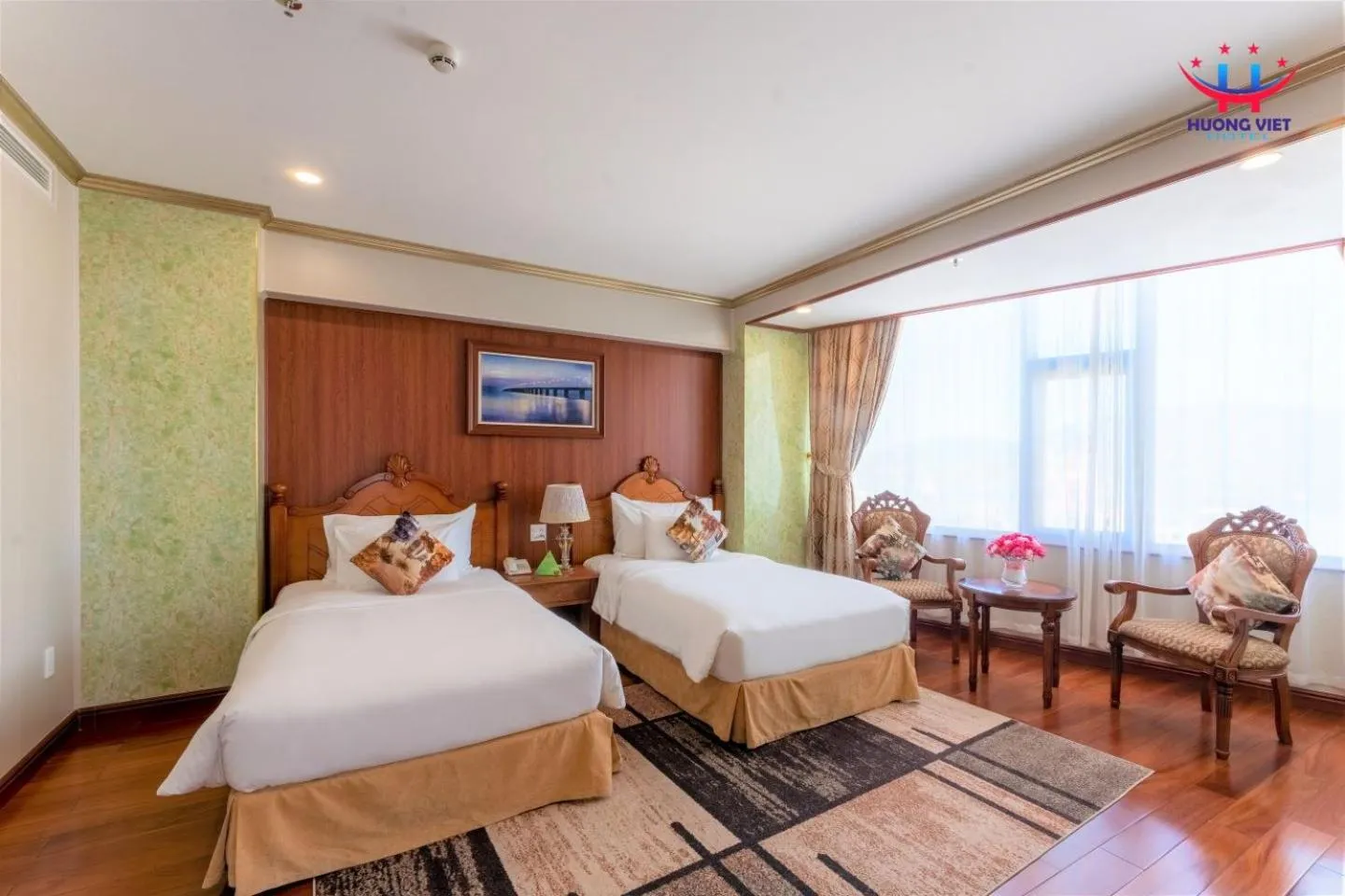 Bedroom, Bed in Huong Viet Hotel Quy Nhon - Beachfront