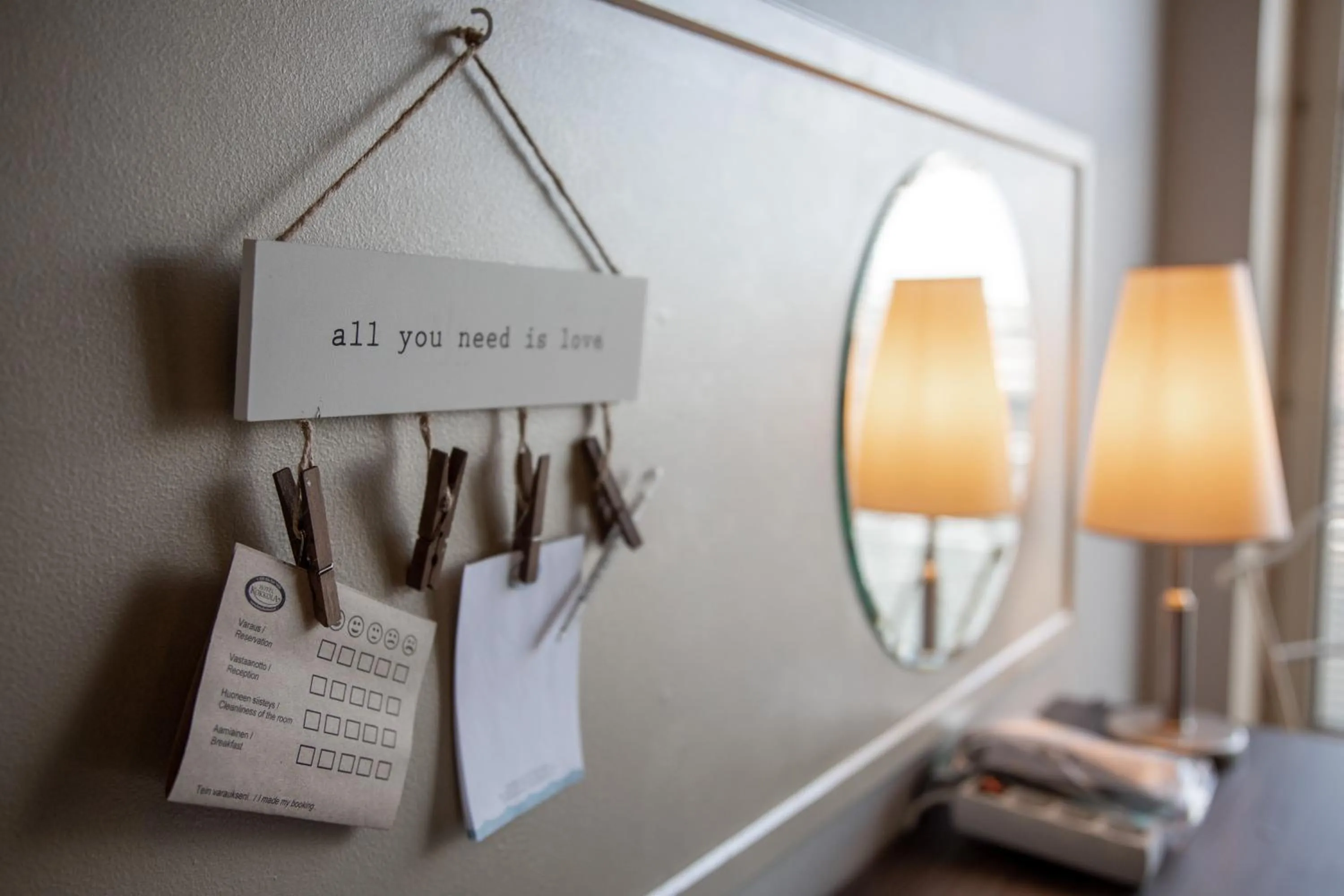 Decorative detail in Hotel Kokkola