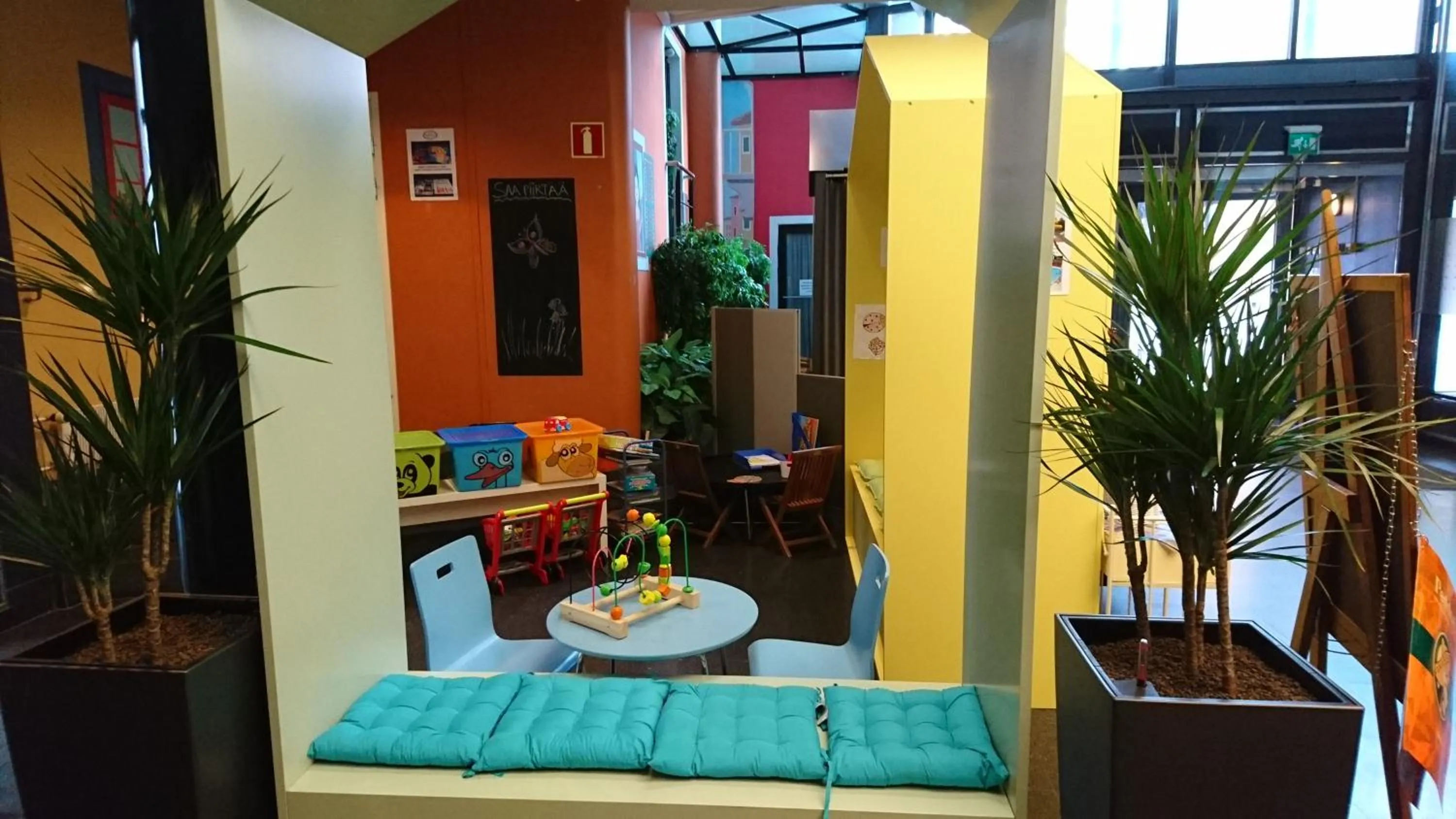 Lobby or reception in Hotel Kokkola