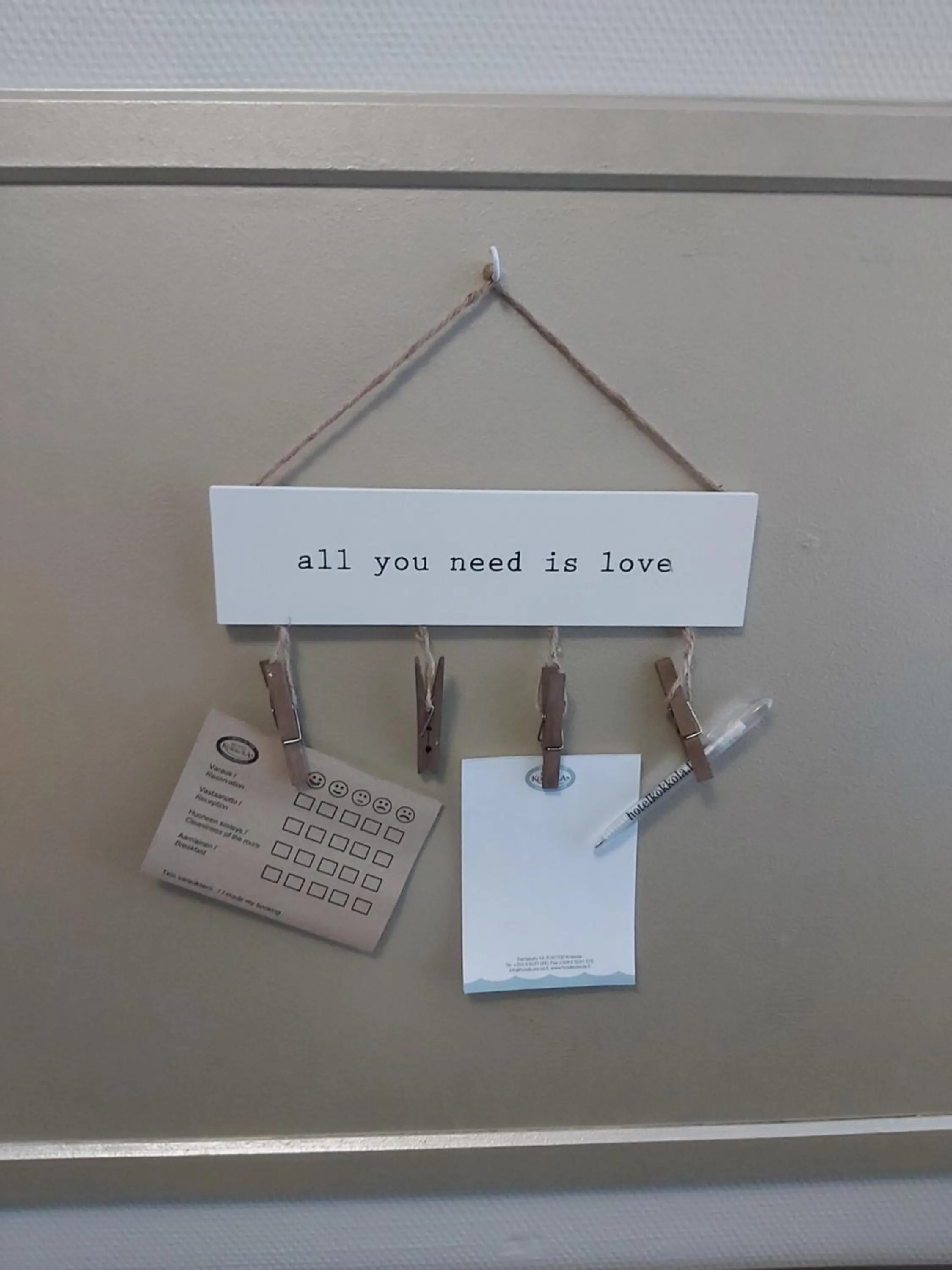 Decorative detail in Hotel Kokkola