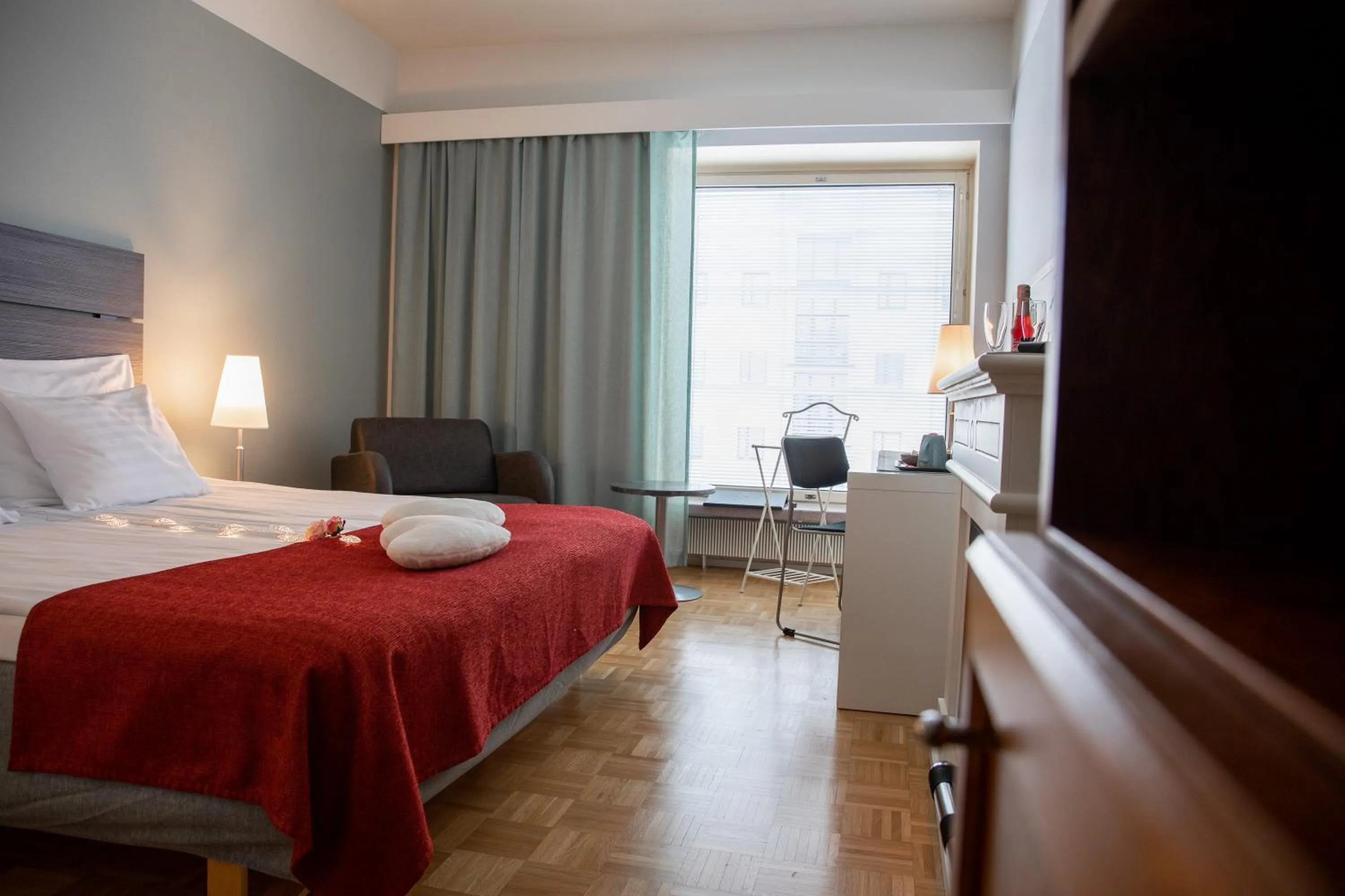 Photo of the whole room, Bed in Hotel Kokkola