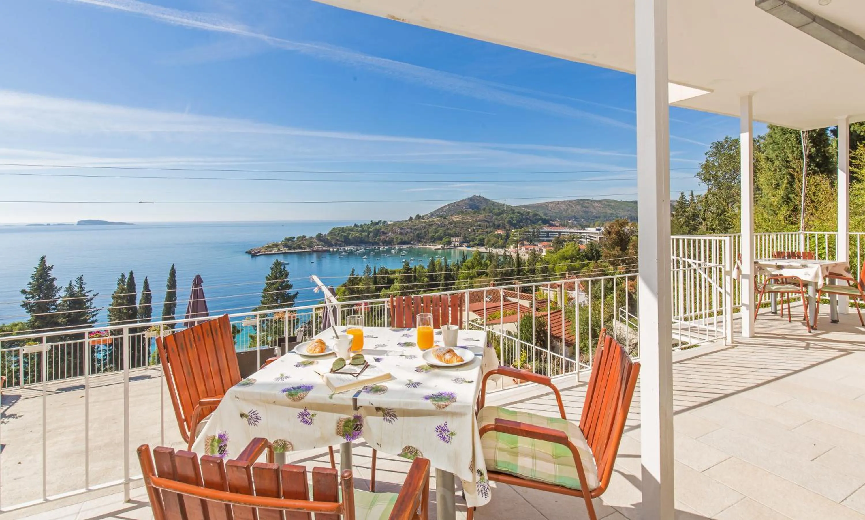 Sea view in Apartments Katica