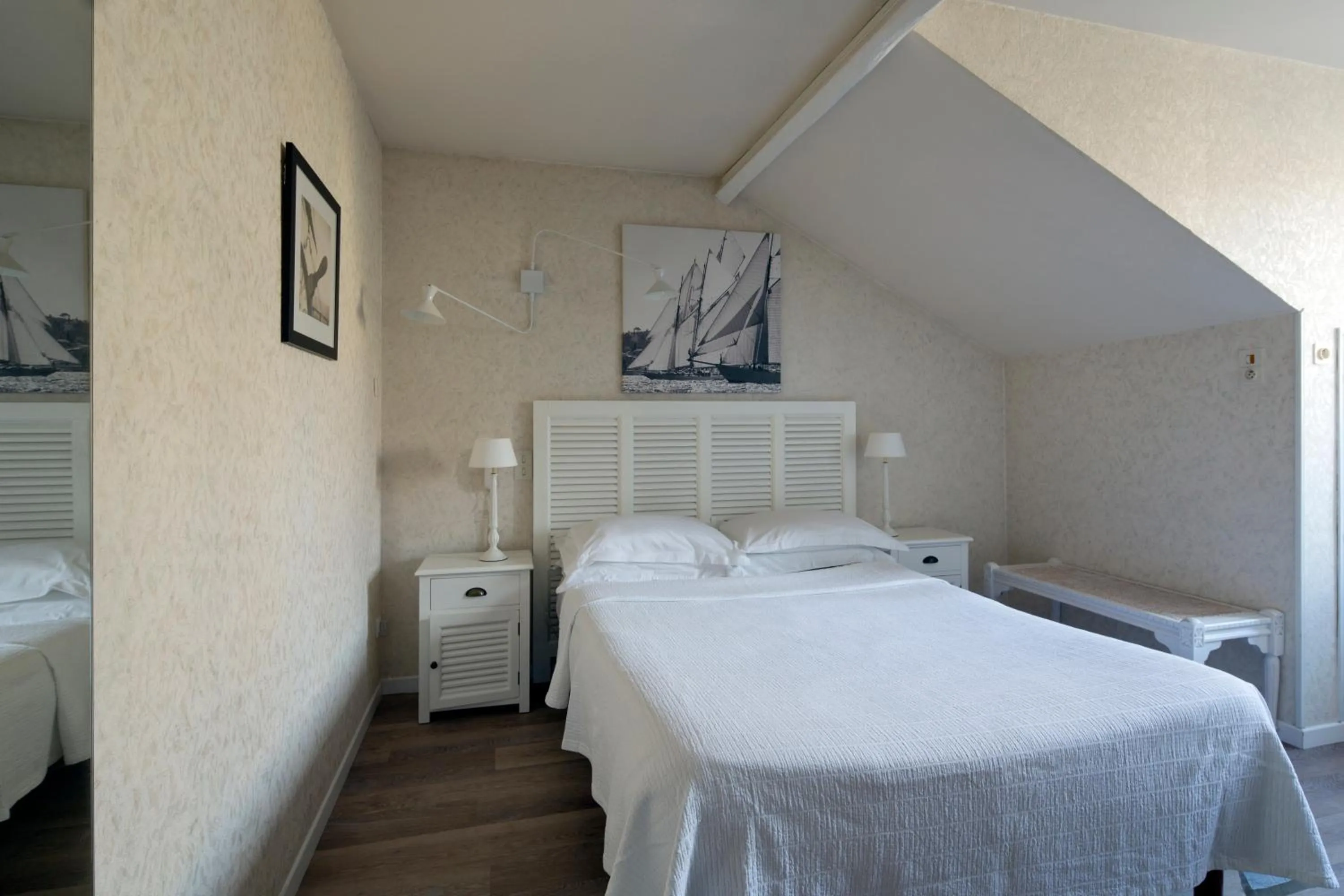Bed in Villa Saint Hubert