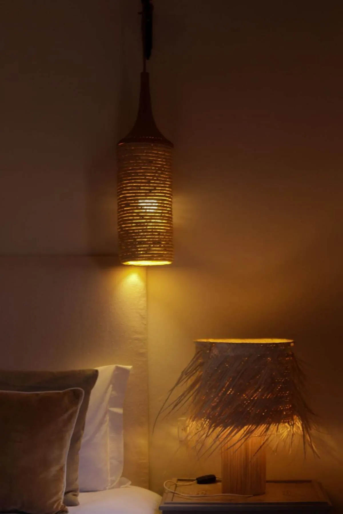 Bed in Riad Jonan & Spa