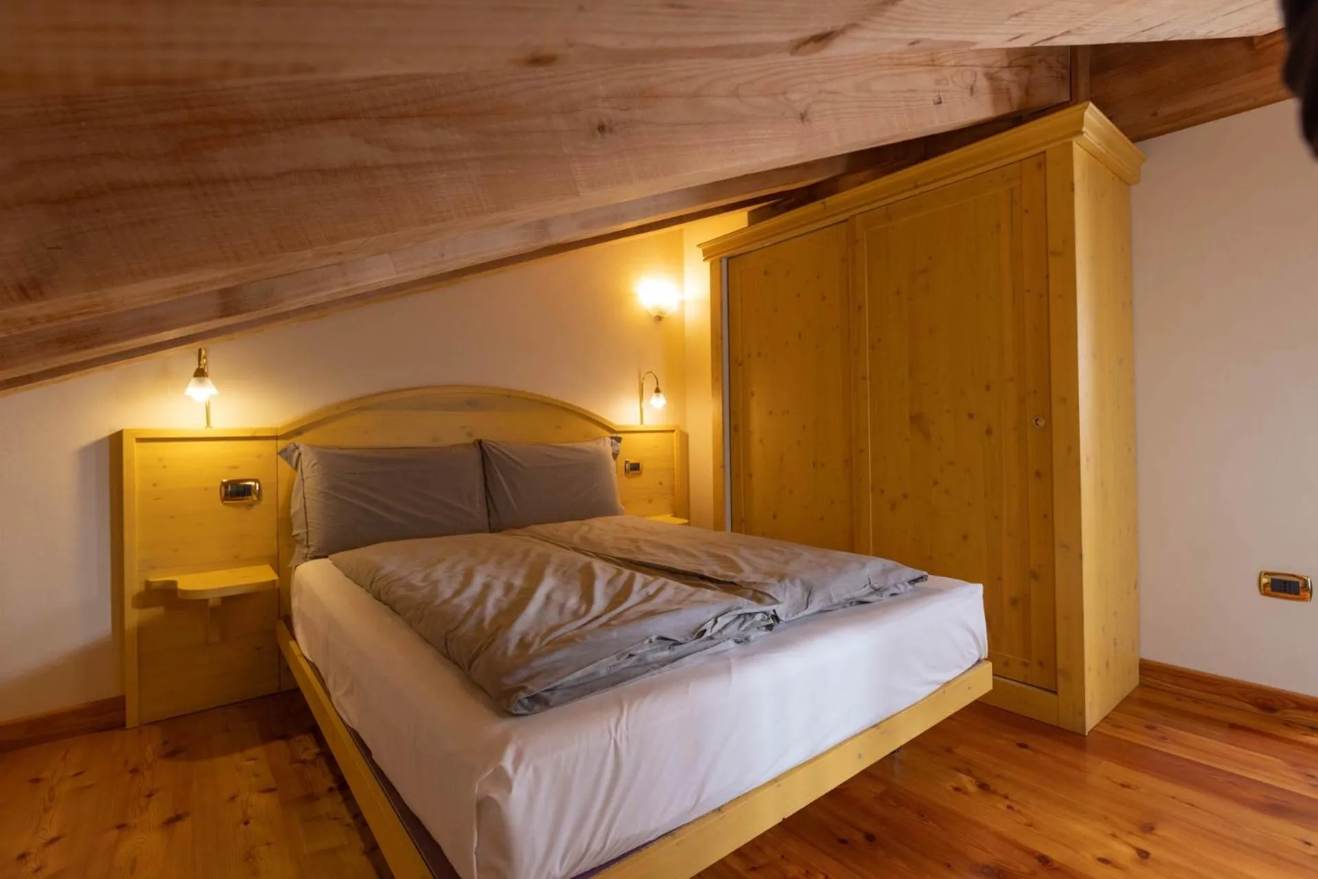 Bed in Residence Club Ponte Di Legno