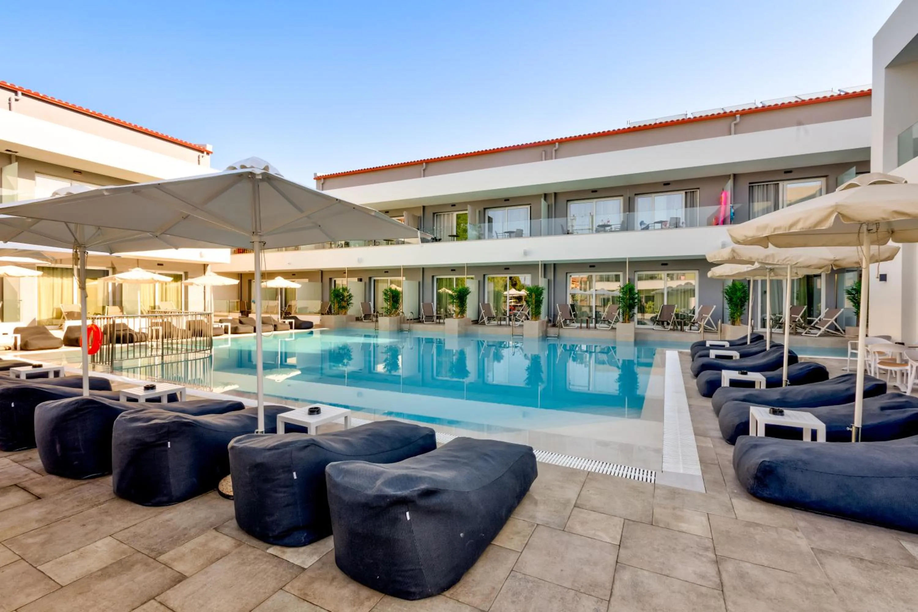 Swimming pool in White Olive Premium Laganas