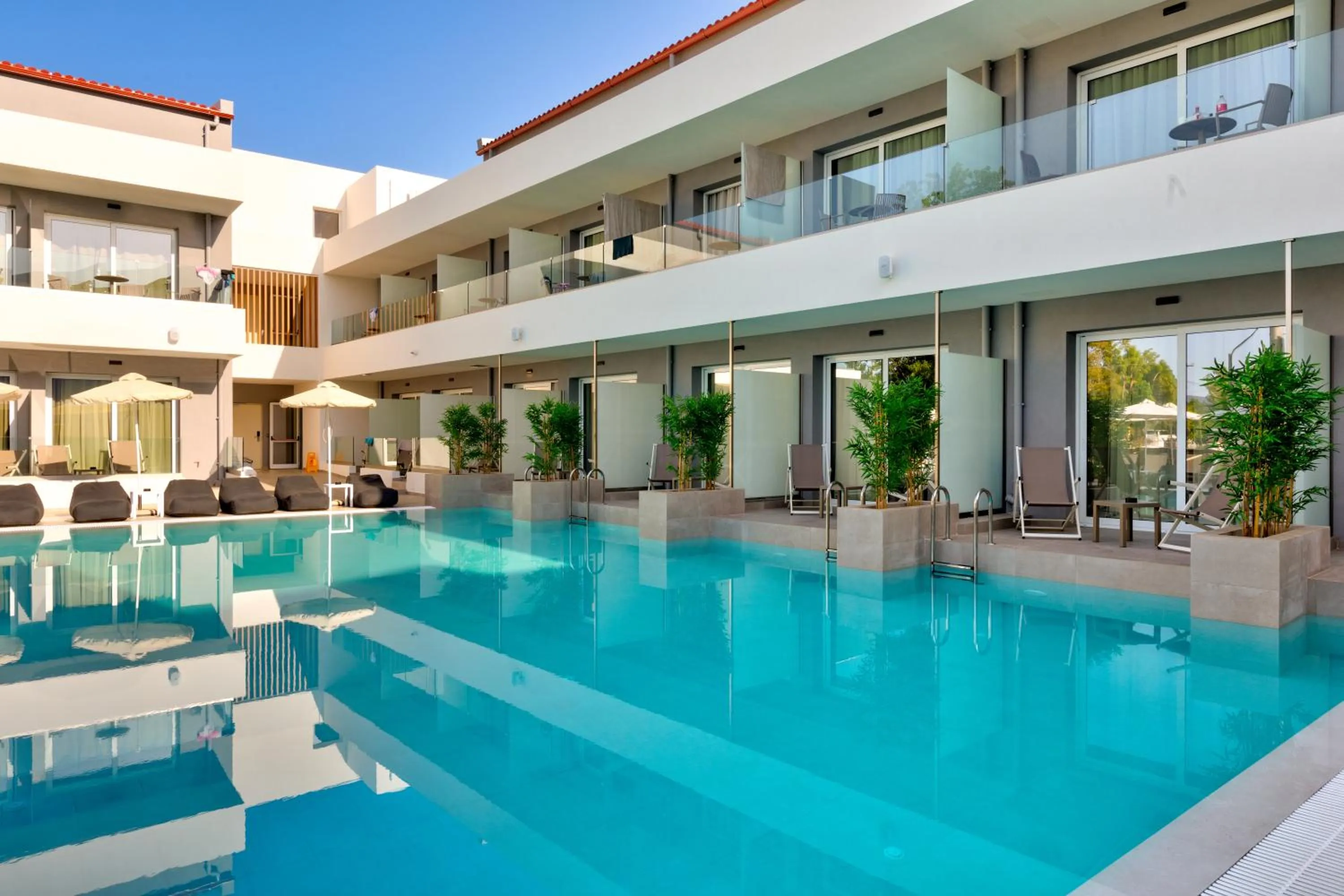 Swimming pool in White Olive Premium Laganas