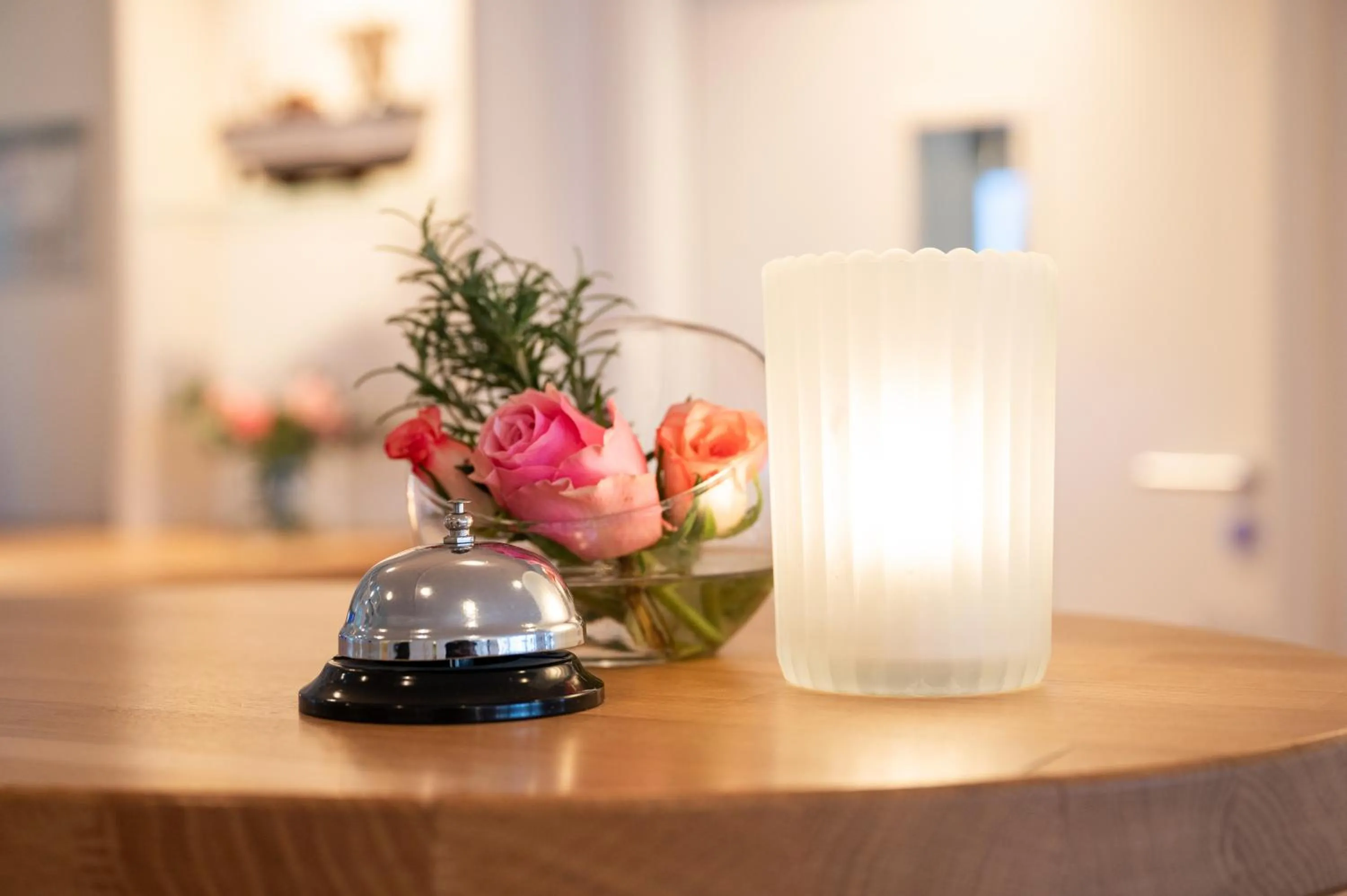 Lobby or reception in Hotel Alte Fischereischule