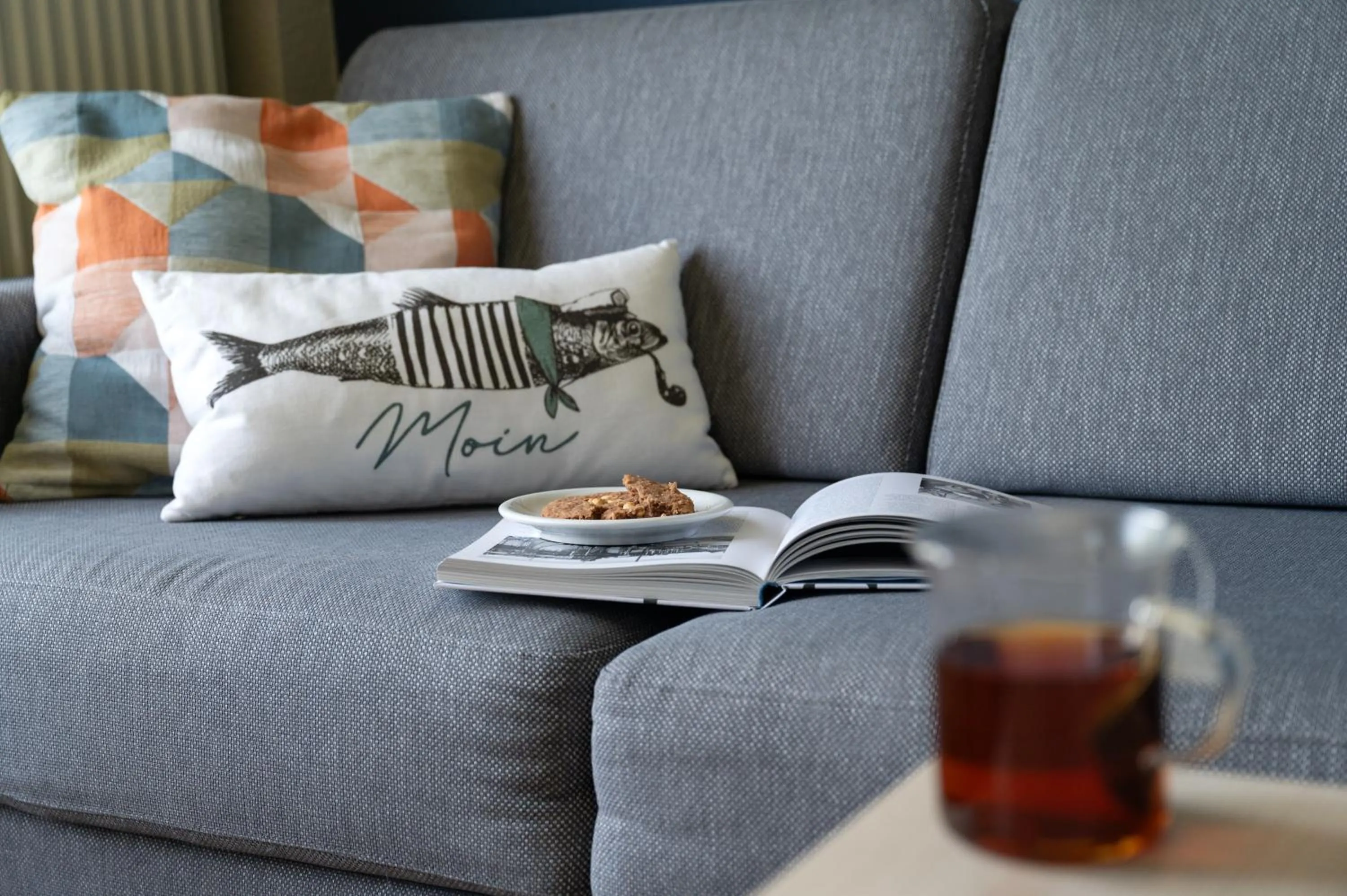 Seating area in Hotel Alte Fischereischule