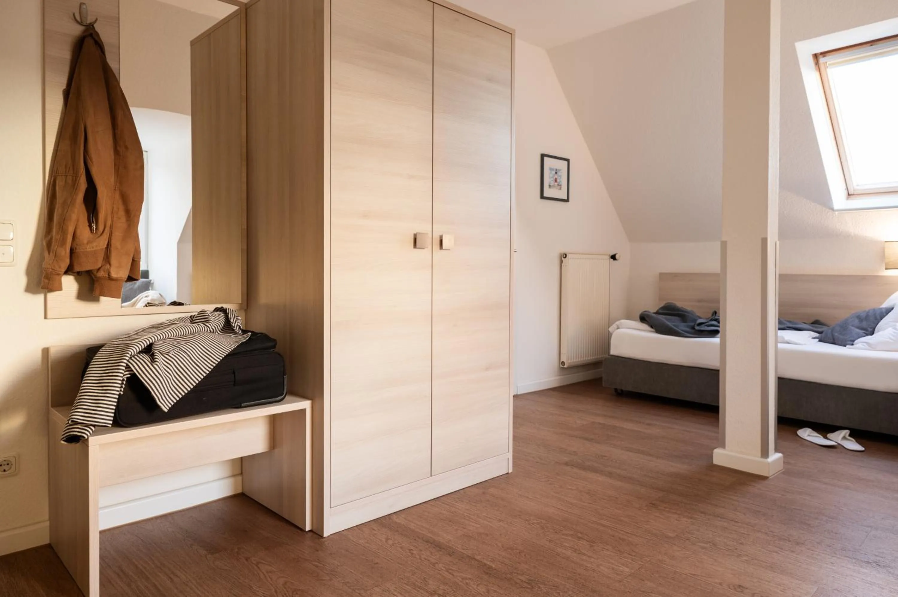 Photo of the whole room, Bed in Hotel Alte Fischereischule